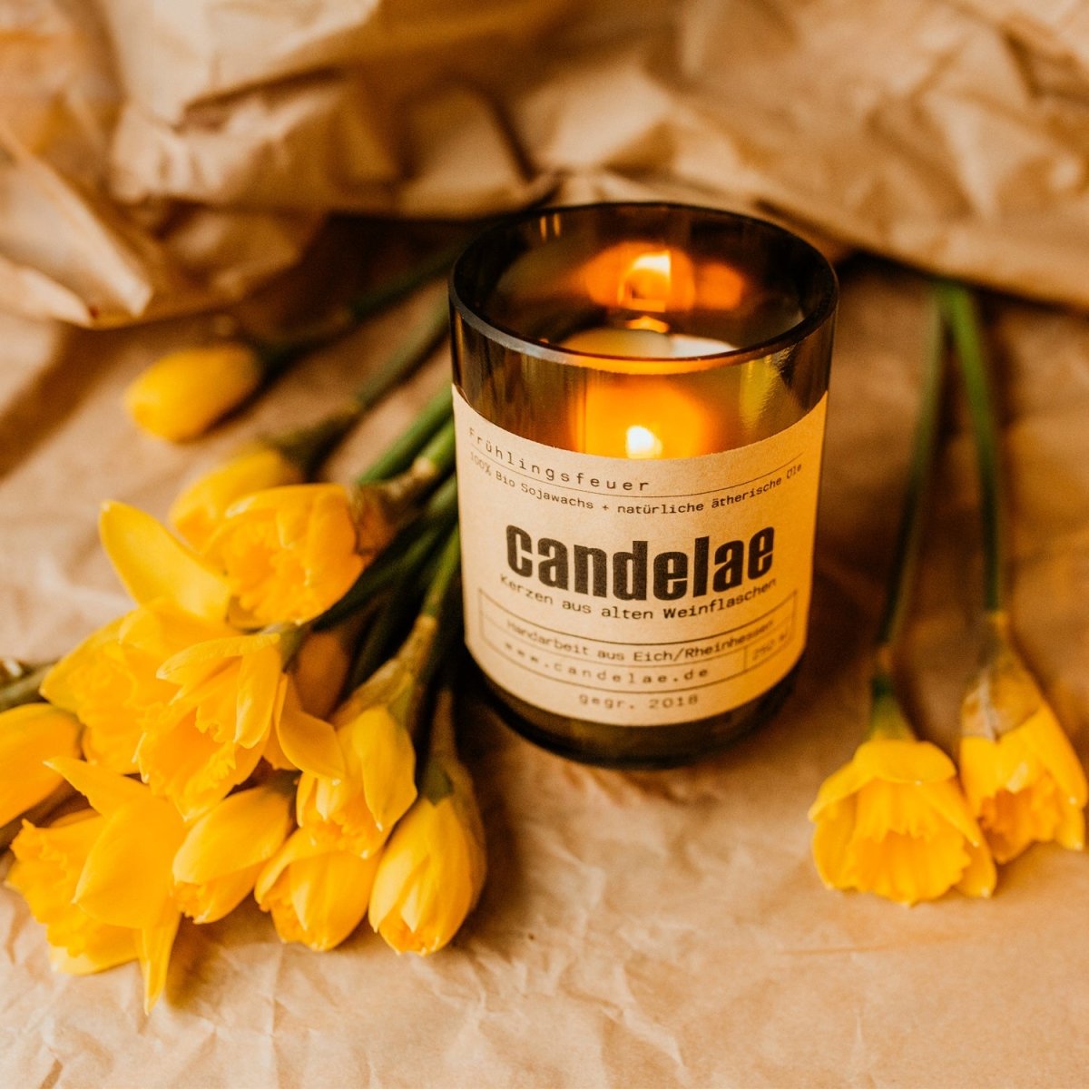 Duftkerze Frühlingsfeuer - Candelae Duftkerzen