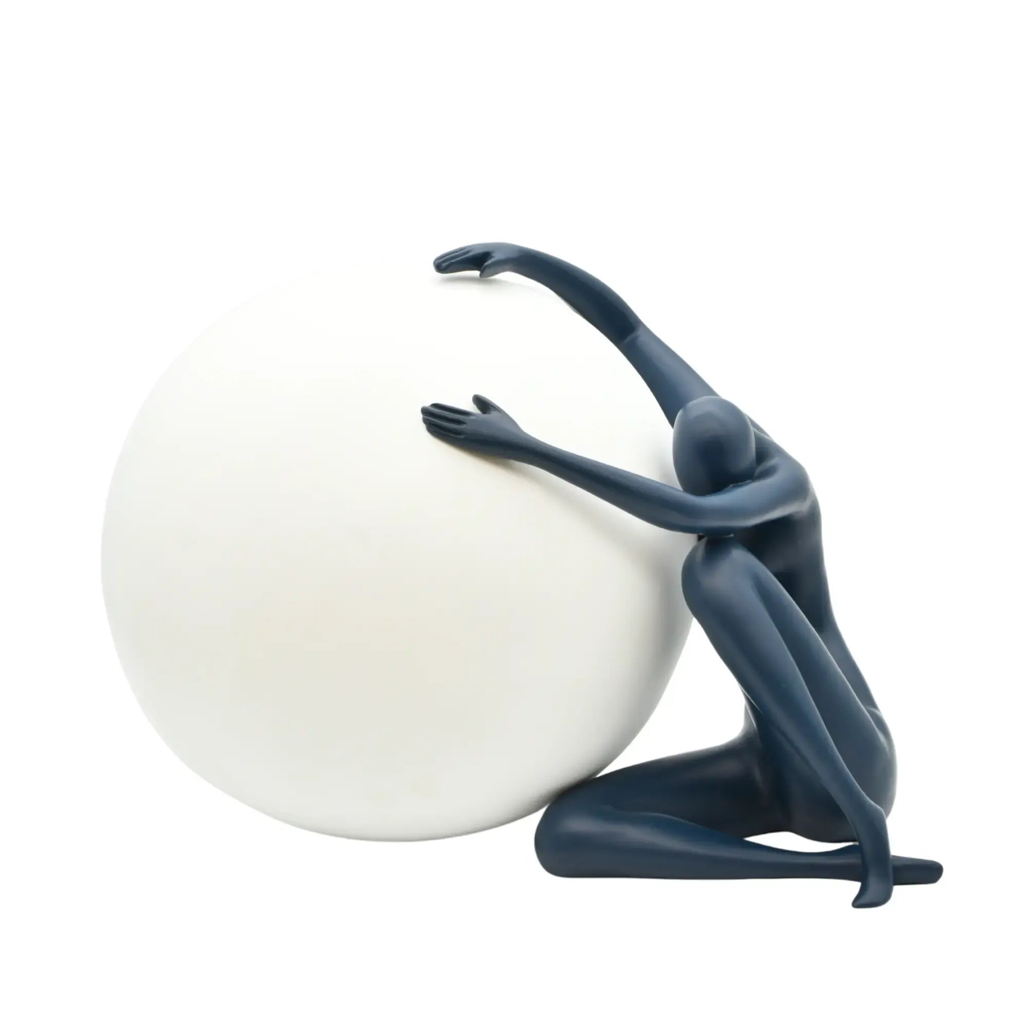 Dekofigur - Abstrakte Skulptur Statement-Figur Sisyphos Orbis