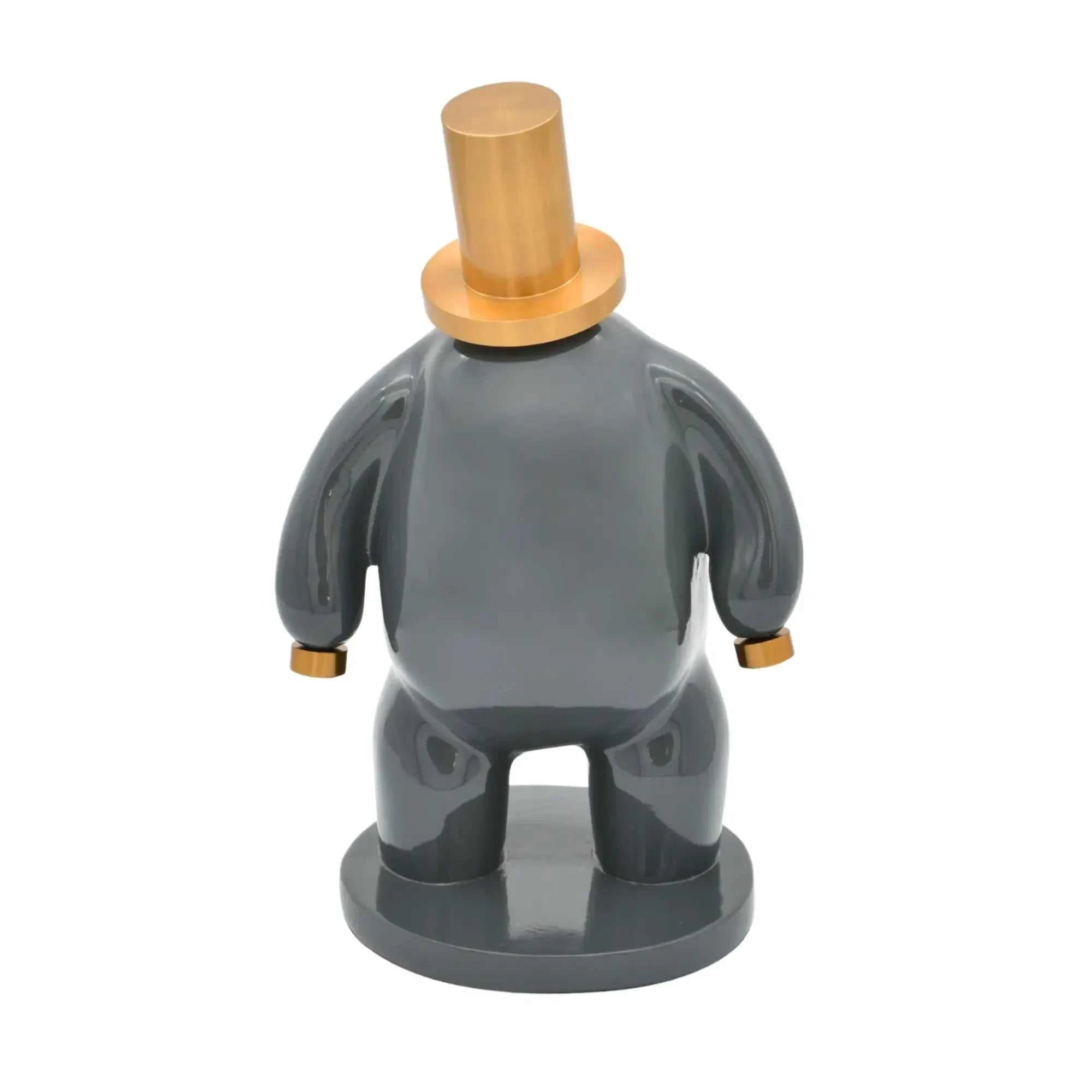 Dekofigur - Designer Pop-Art Skulptur - Skulptur Verspieltes Pop-Design Orbis Aurum