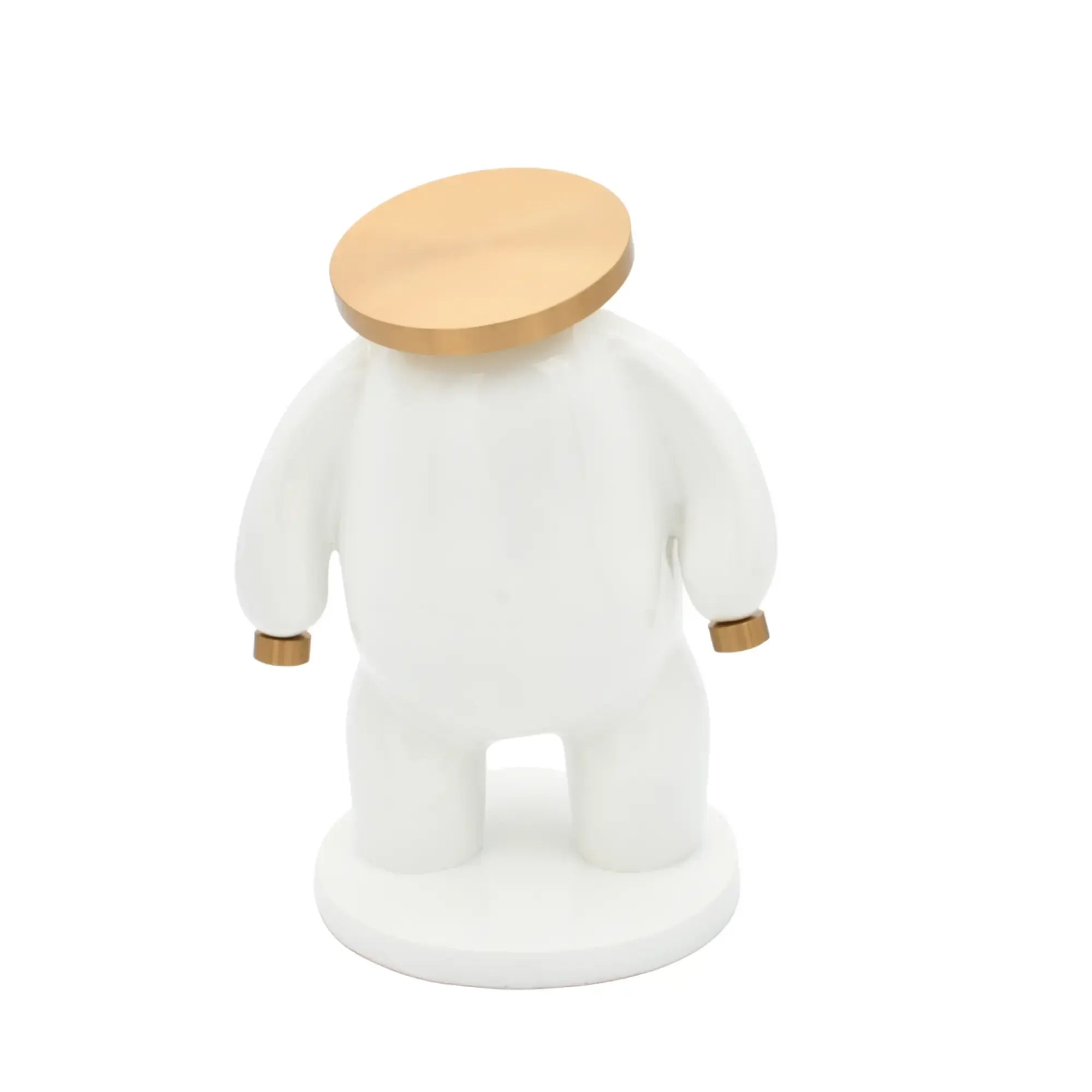 Dekofigur - Designer Pop-Art Skulptur - Skulptur Verspieltes Pop-Design Orbis Aurum