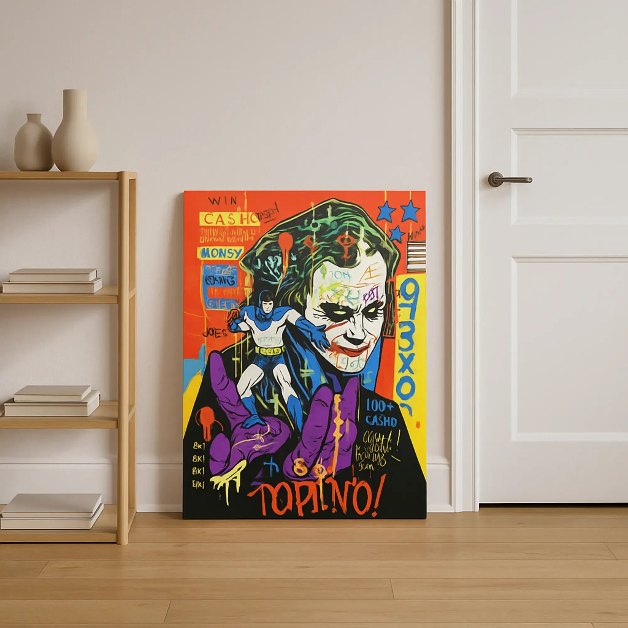 Großes Gemälde - Chaos & Joker