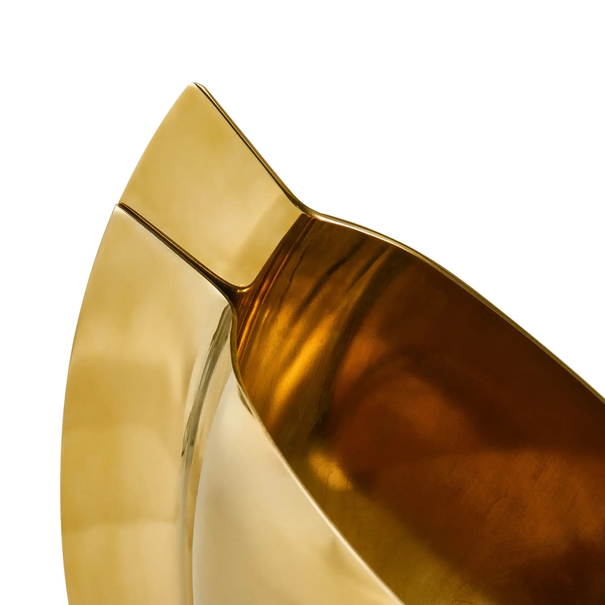 Dekoschale - Tafelaufsatz - Dekoschale auf Marmor Tischvase auf Marmor Mezzaluna