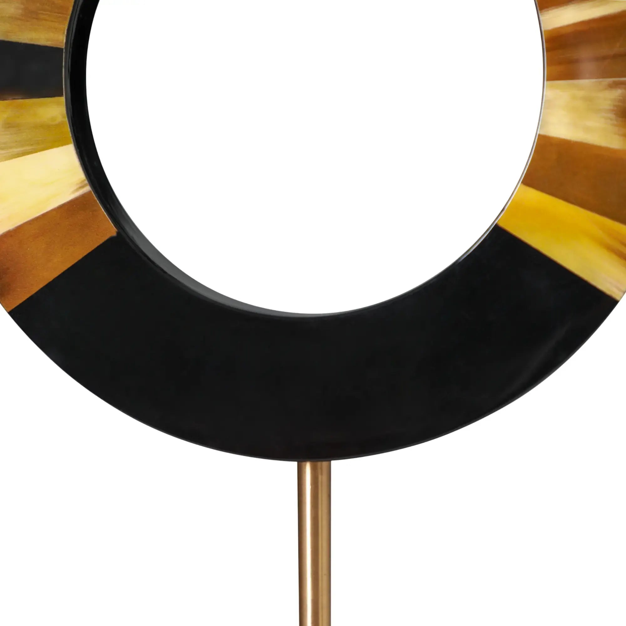 Dekoobjekt-Set - aus 3 Holzringen - Tisch und Regal Holzdekoration Designer Ringe Evidenza