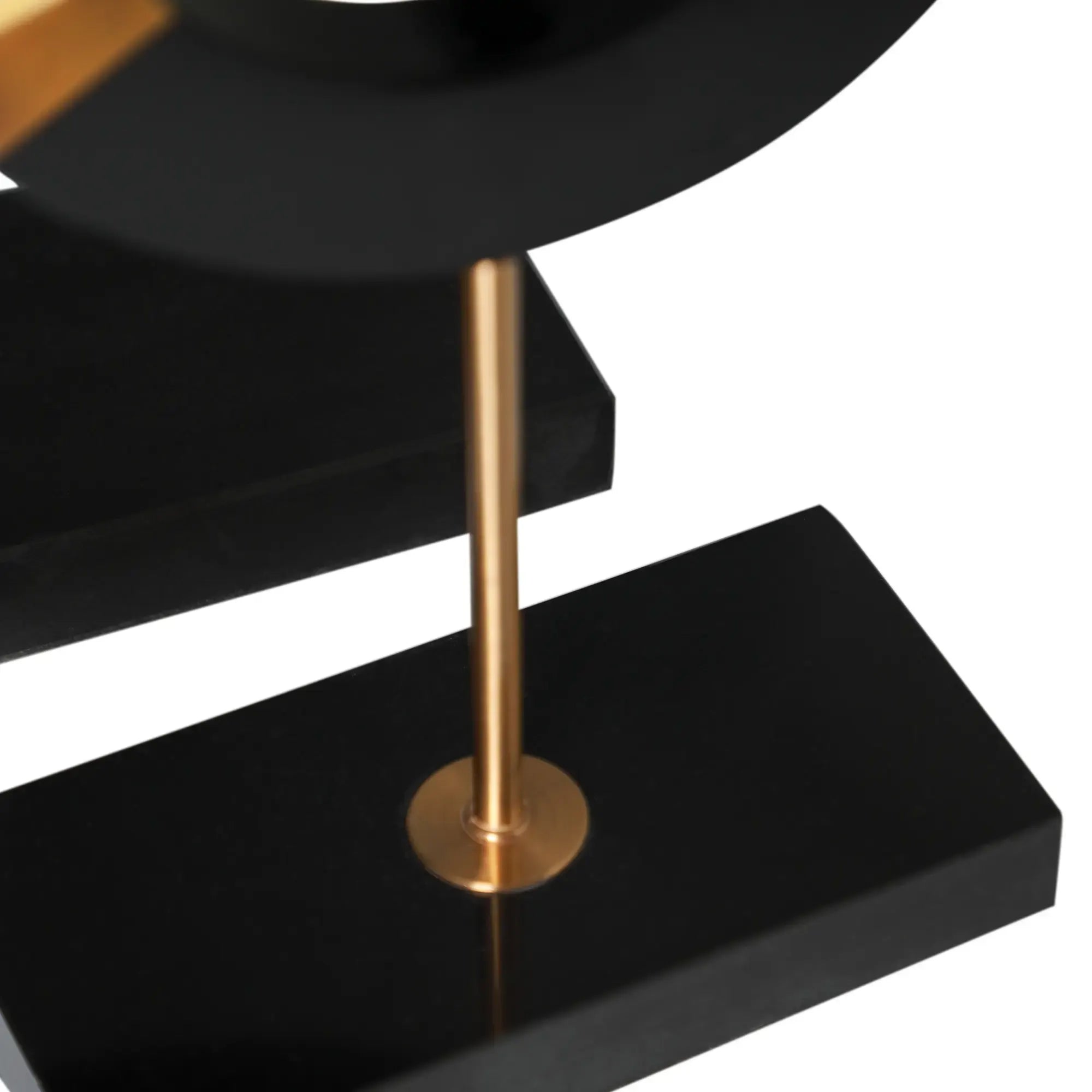 Dekoobjekt-Set - aus 3 Holzringen - Tisch und Regal Holzdekoration Designer Ringe Evidenza