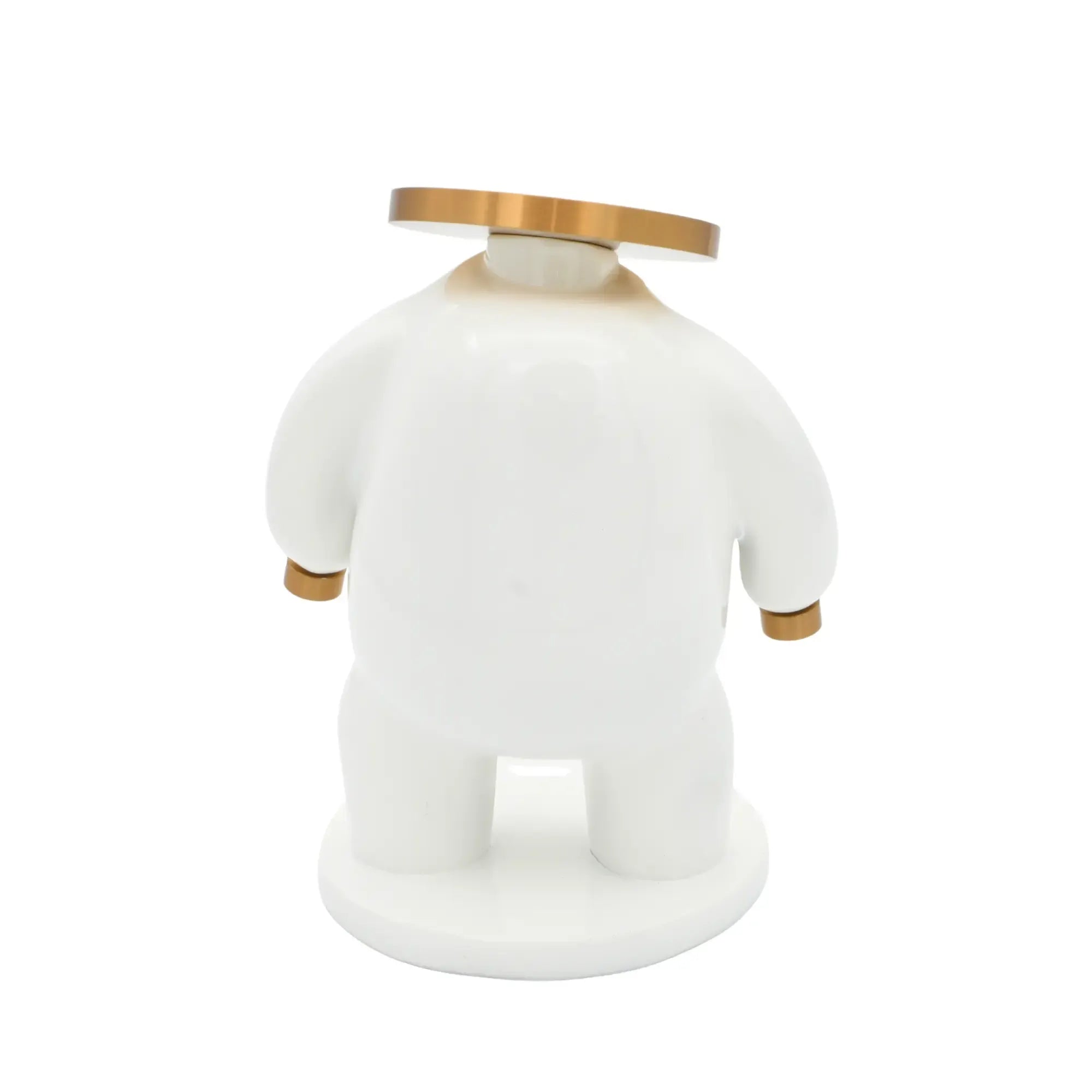 Dekofigur - Designer Pop-Art Skulptur - Skulptur Verspieltes Pop-Design Orbis Aurum