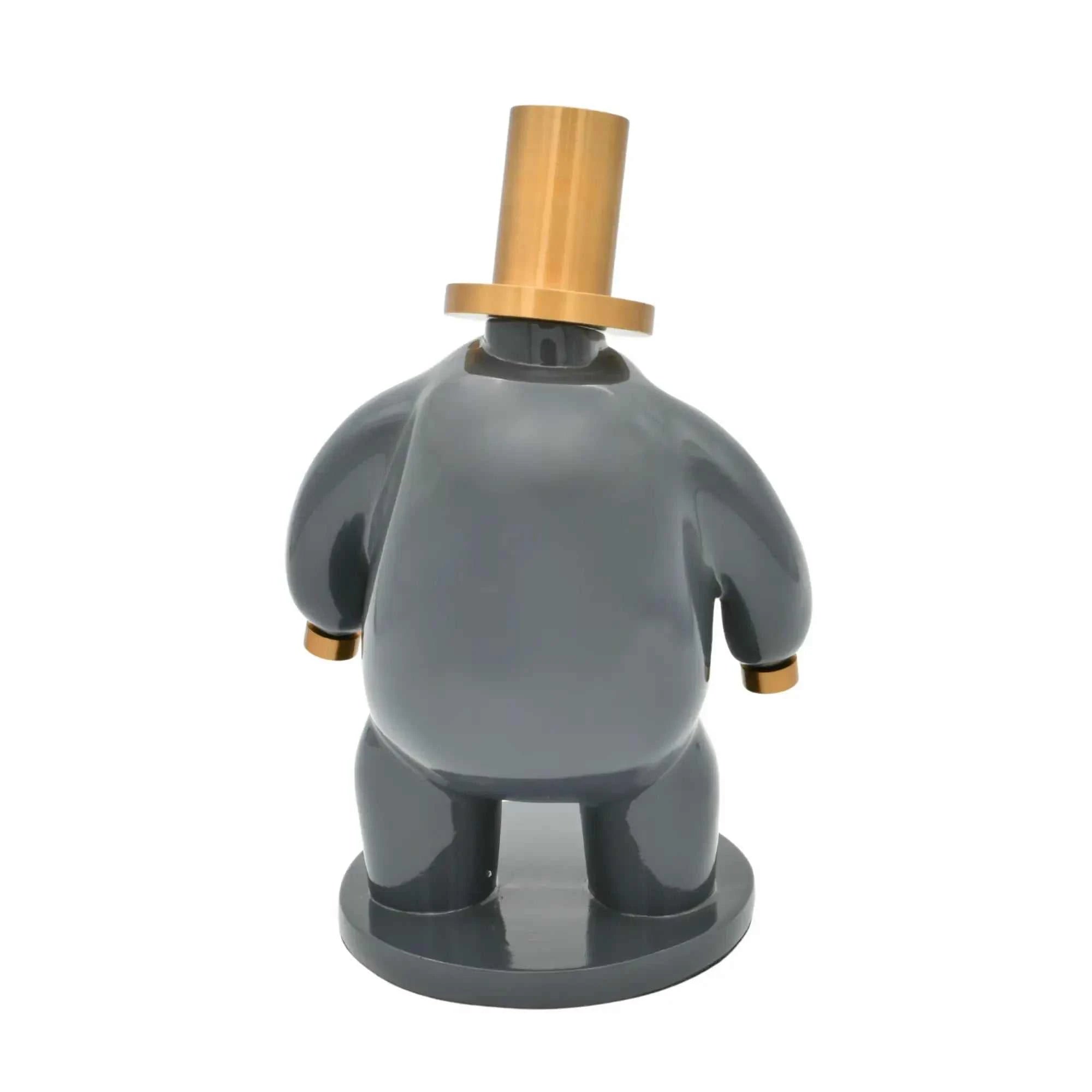 Dekofigur - Designer Pop-Art Skulptur - Skulptur Verspieltes Pop-Design Orbis Aurum