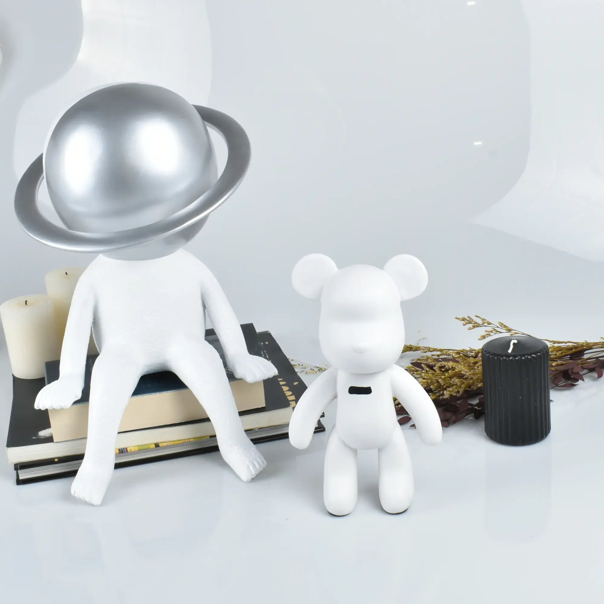 Dekofigur - bearbrickdesign - Dekobär groß Bärenskulptur Urban-Bear