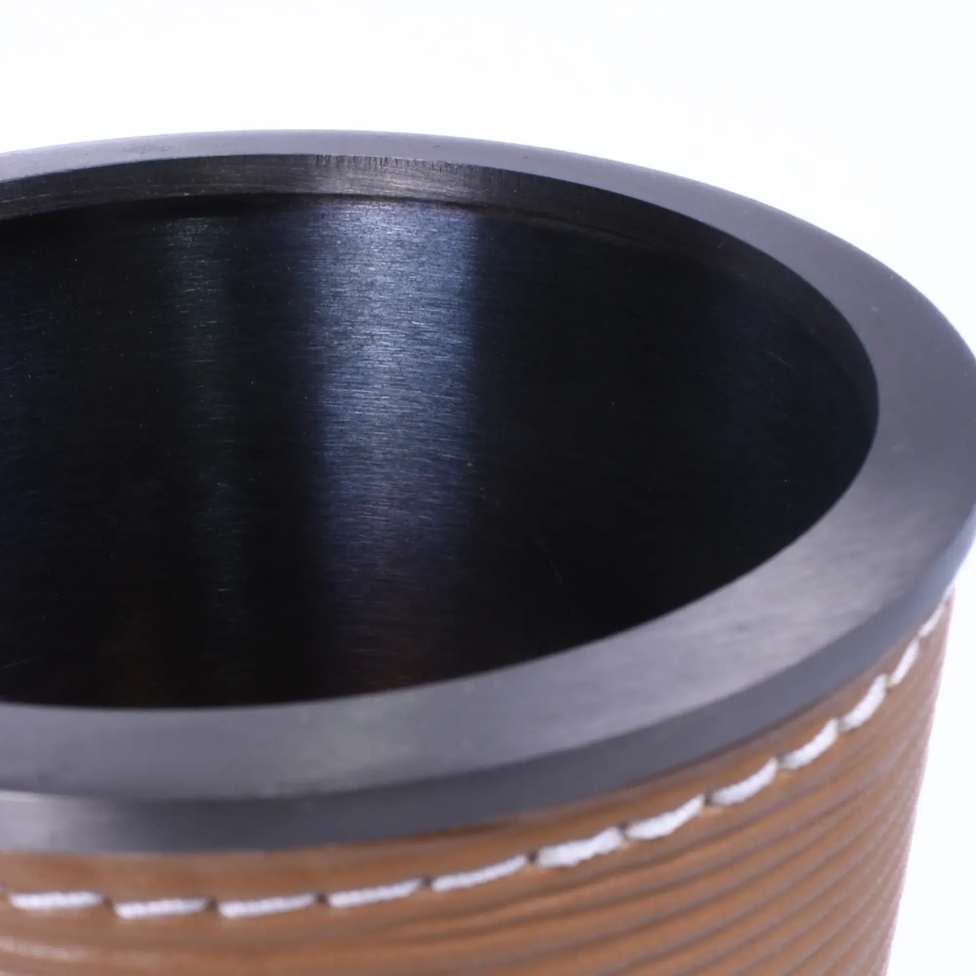 Badezimmer-Set - aus 4 Teilen - Luxus Feinleder Badset Seifenspender Eleganza Bath