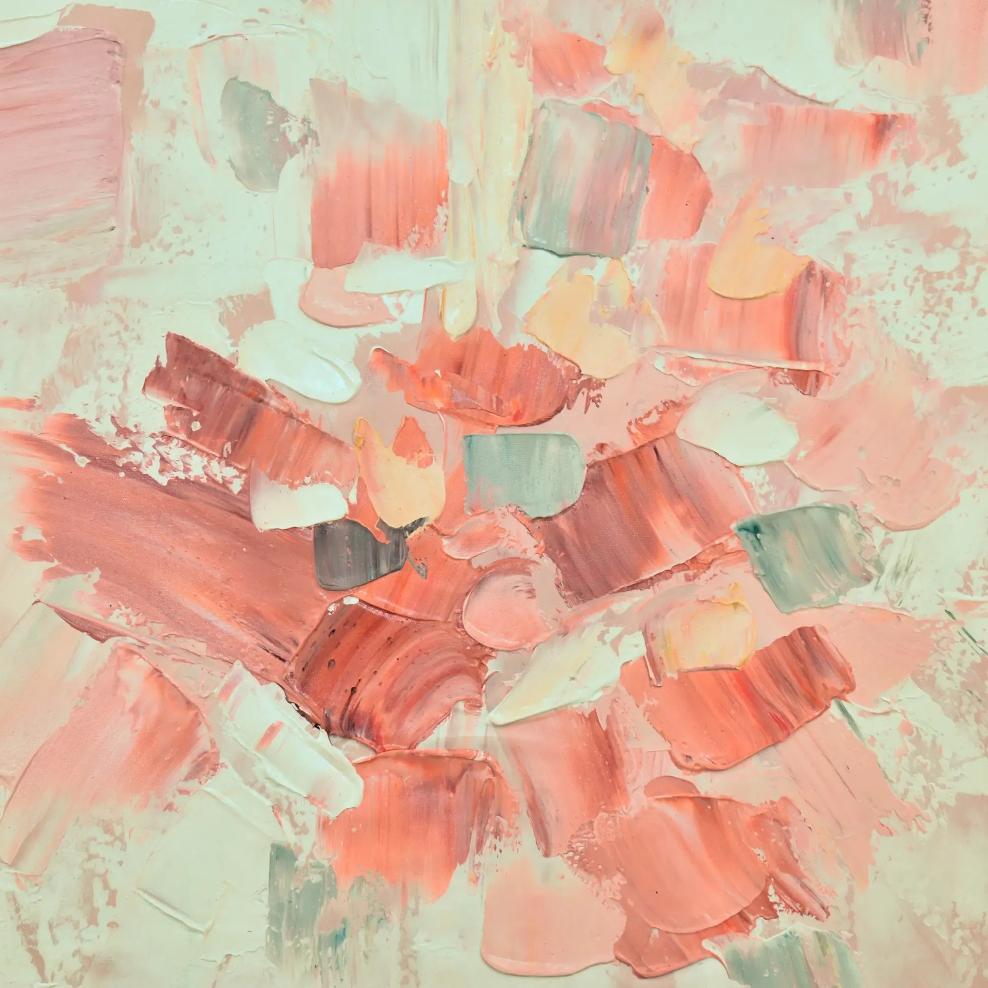 Großes Gemälde - Blüten des Lichts