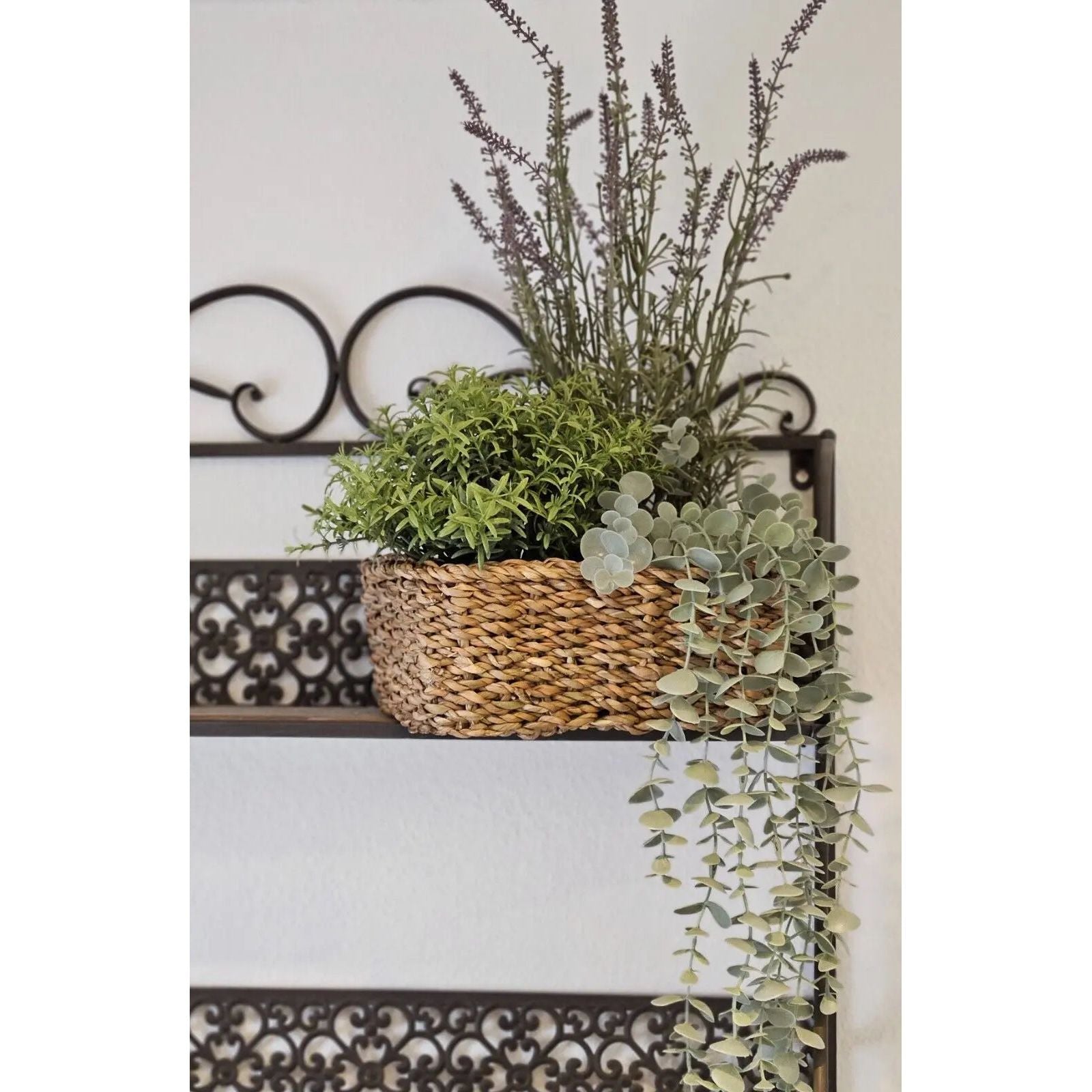 3 Körbe Aufbewahrungskörbe Seegras Korb Dekokorb braun Aufbewahrungskorb 3er Set