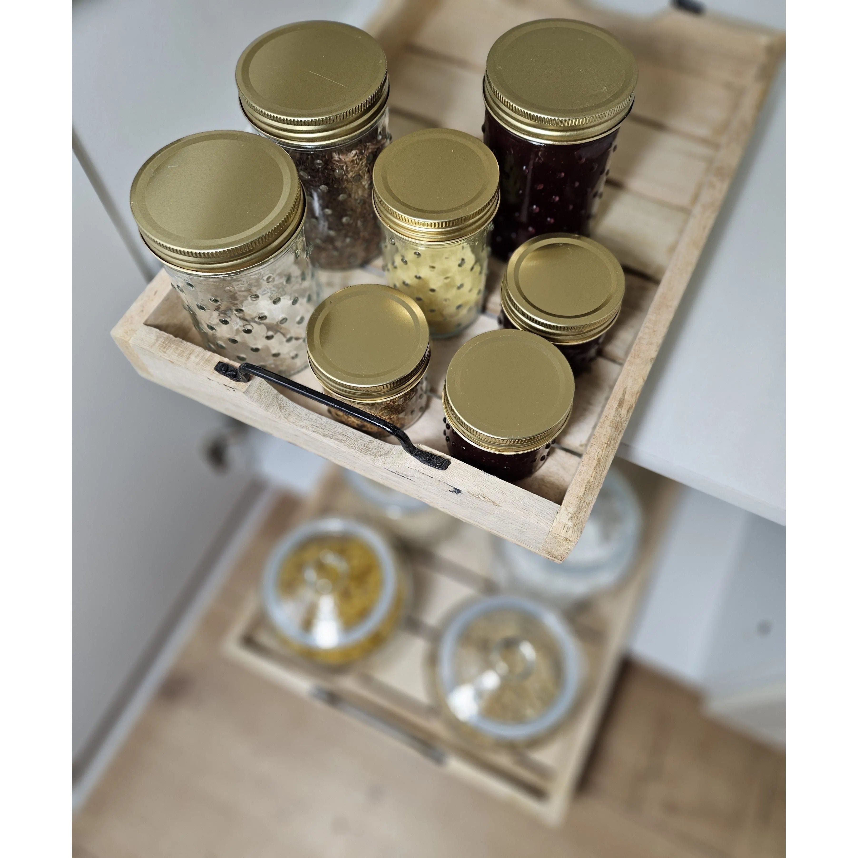 Mangoholz-Tablett 46×31 cm – Großes Dekotablett aus Mango-Holz für Tischdeko