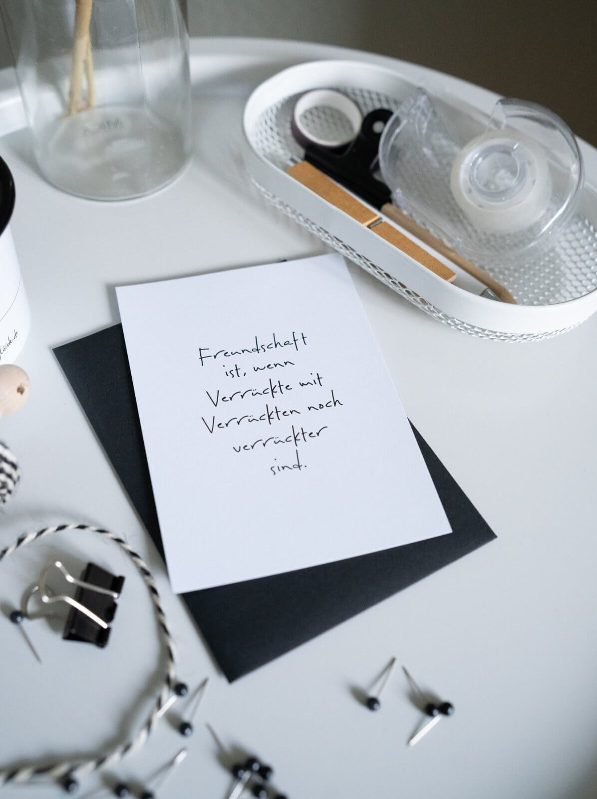 Freundschaft ist · Postkarte