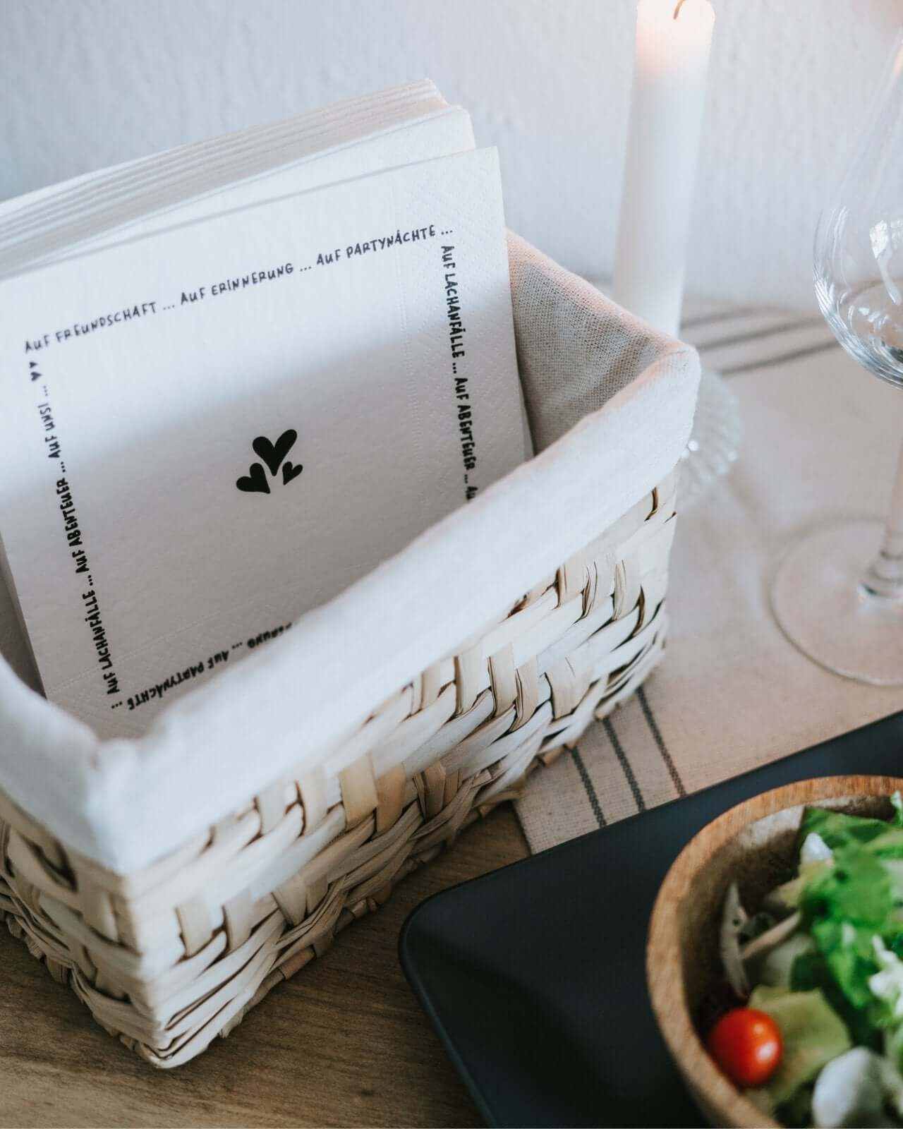 Auf Freundschaft · Servietten