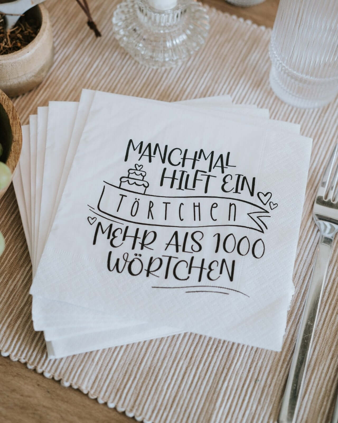 1000 Wörtchen · Servietten