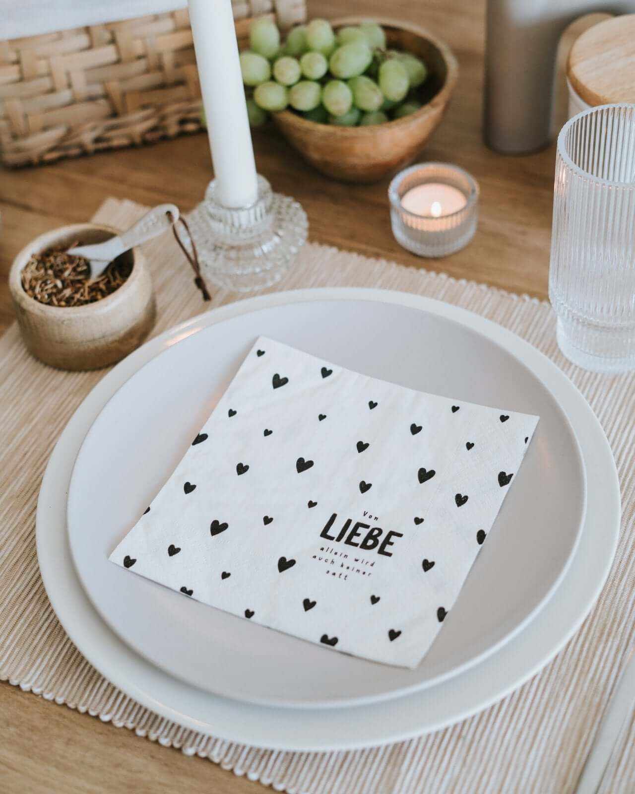 Von Liebe allein · Servietten