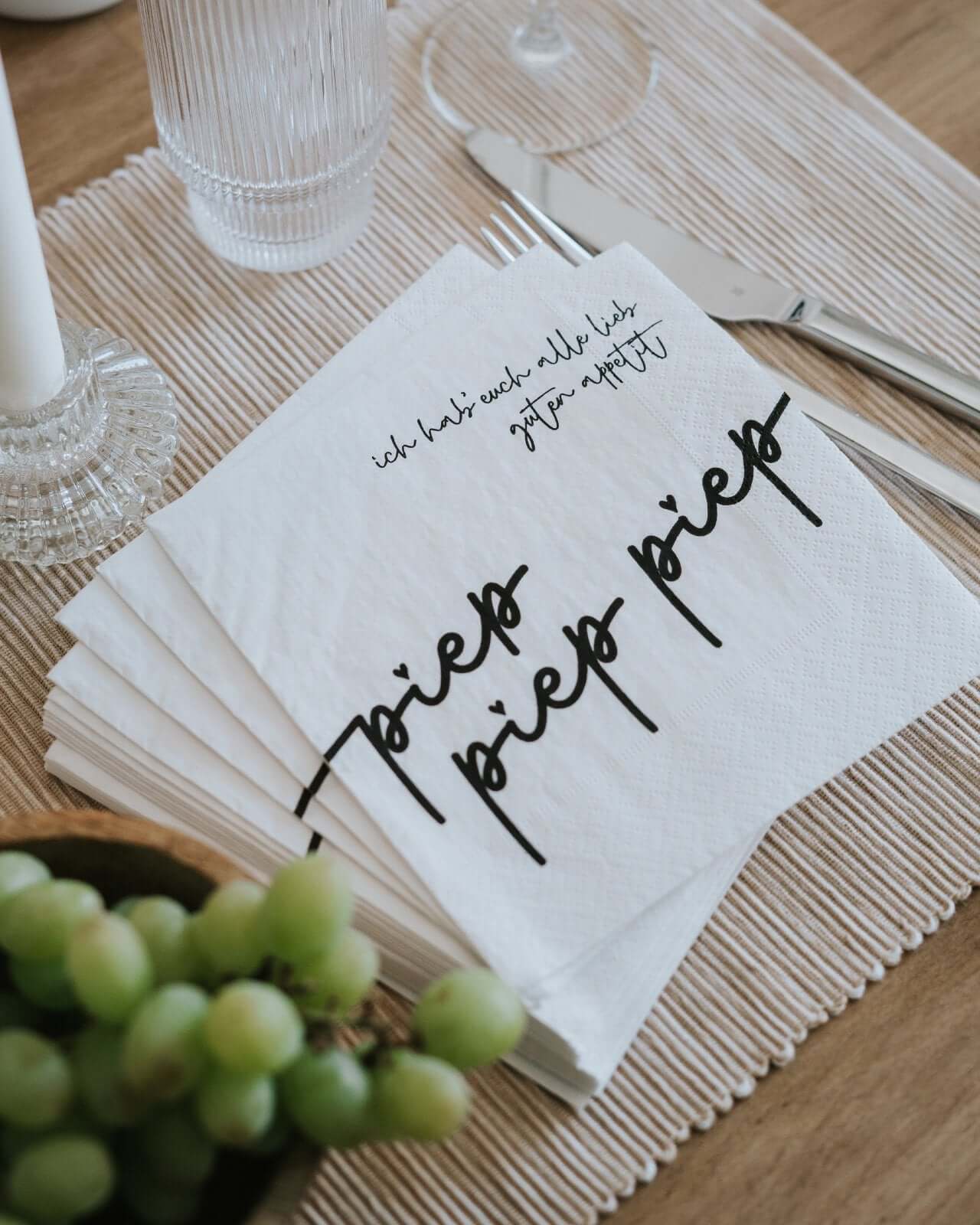 Piep piep piep · Servietten