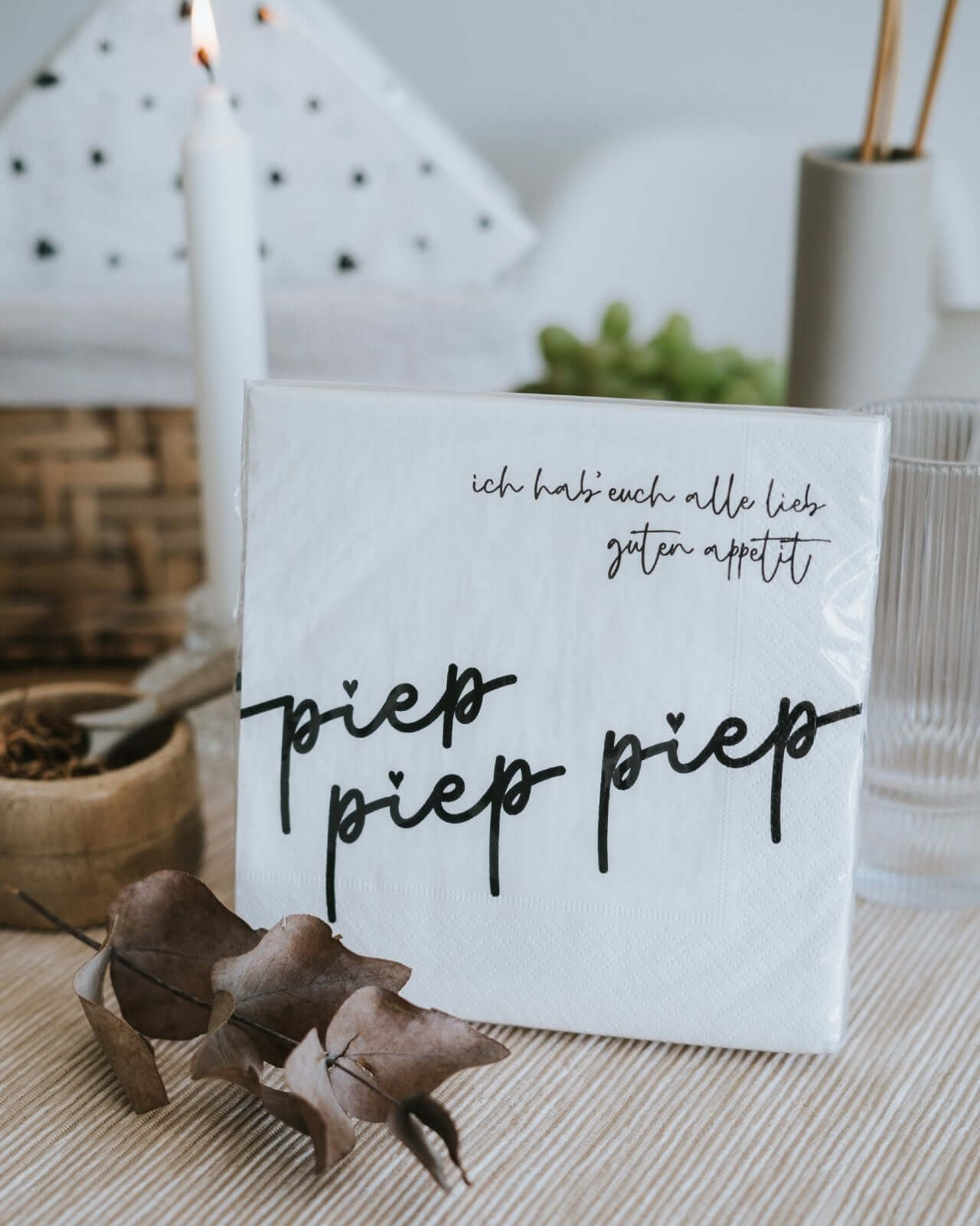 Piep piep piep · Servietten