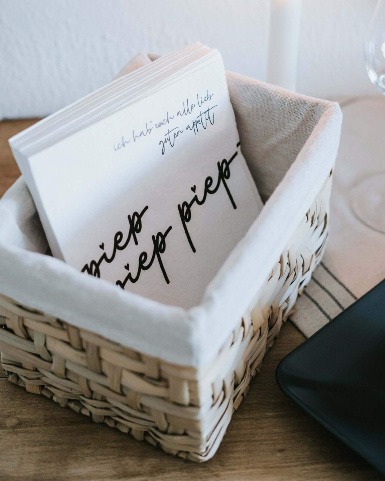 Piep piep piep · Servietten