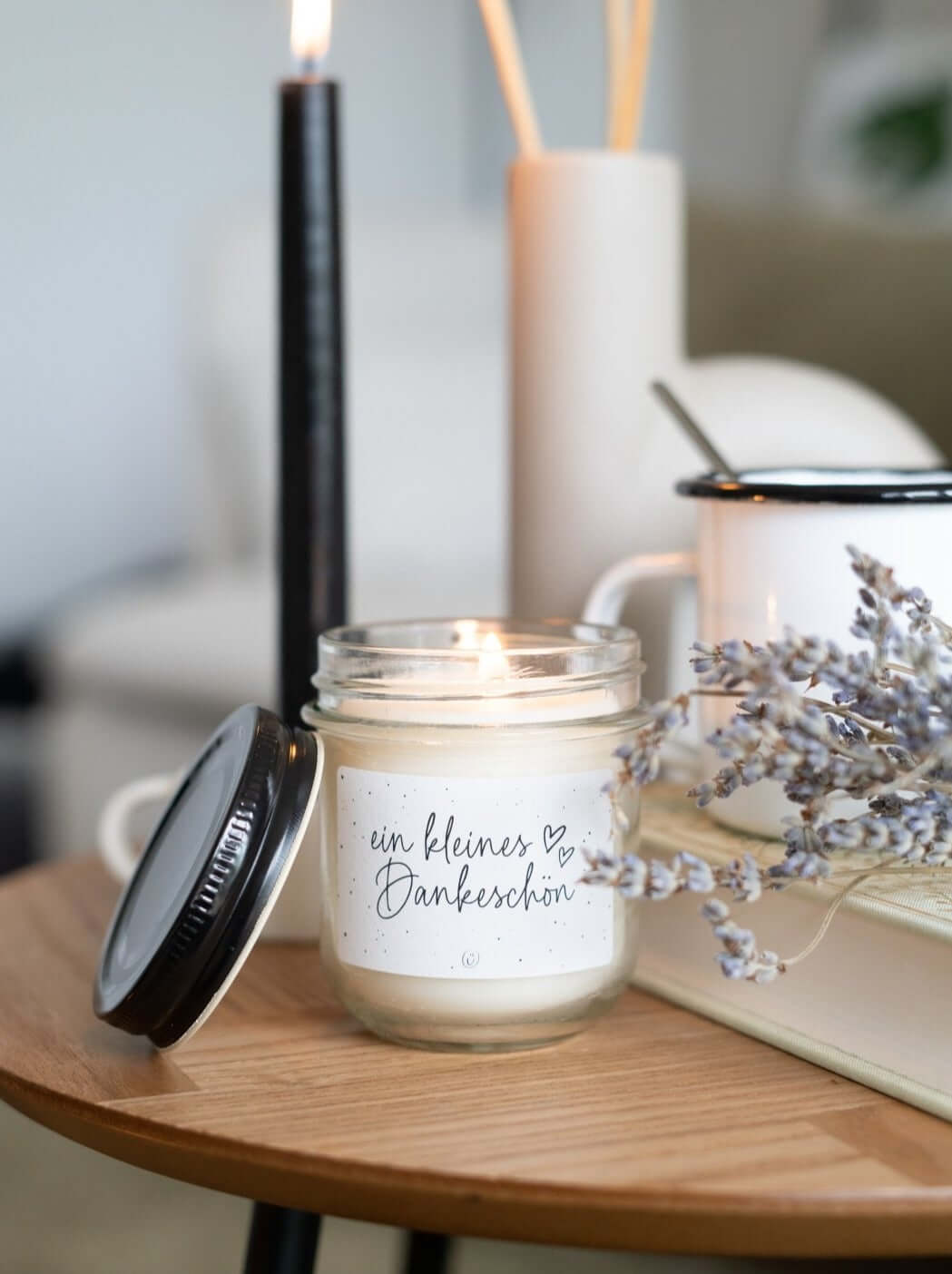 Ein kleines Dankeschön · Kerze
