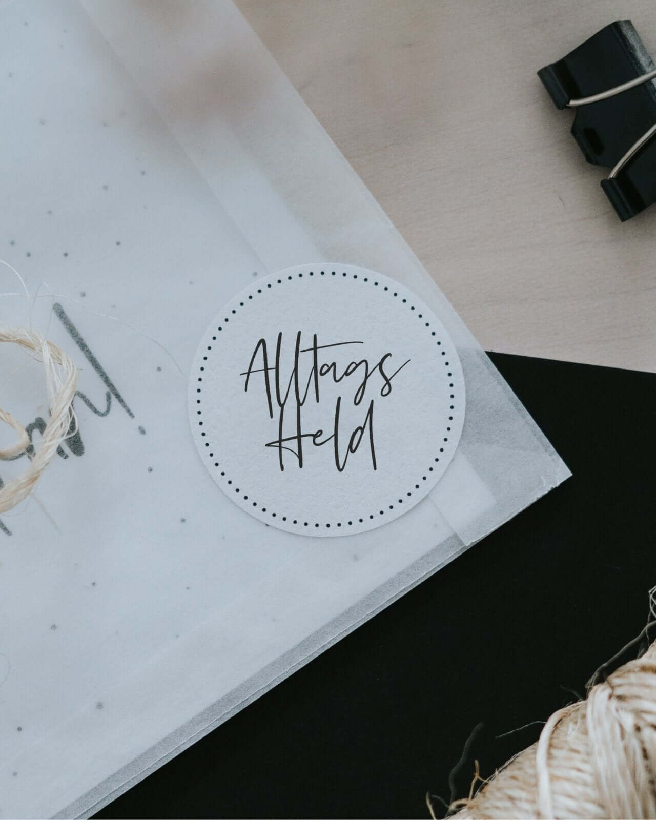 Alltagsheld · Aufkleber