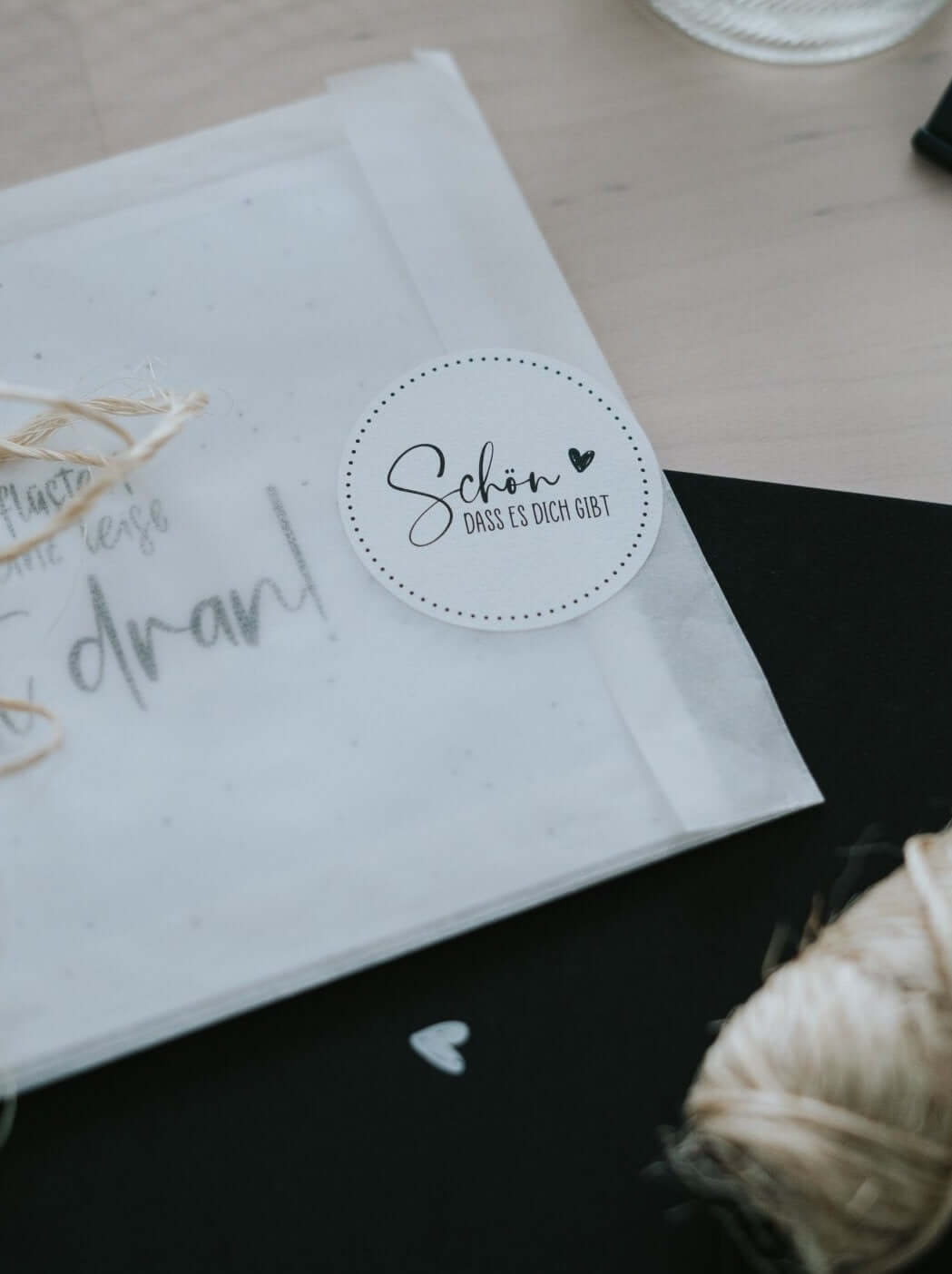 Schön, dass es dich gibt · Aufkleber