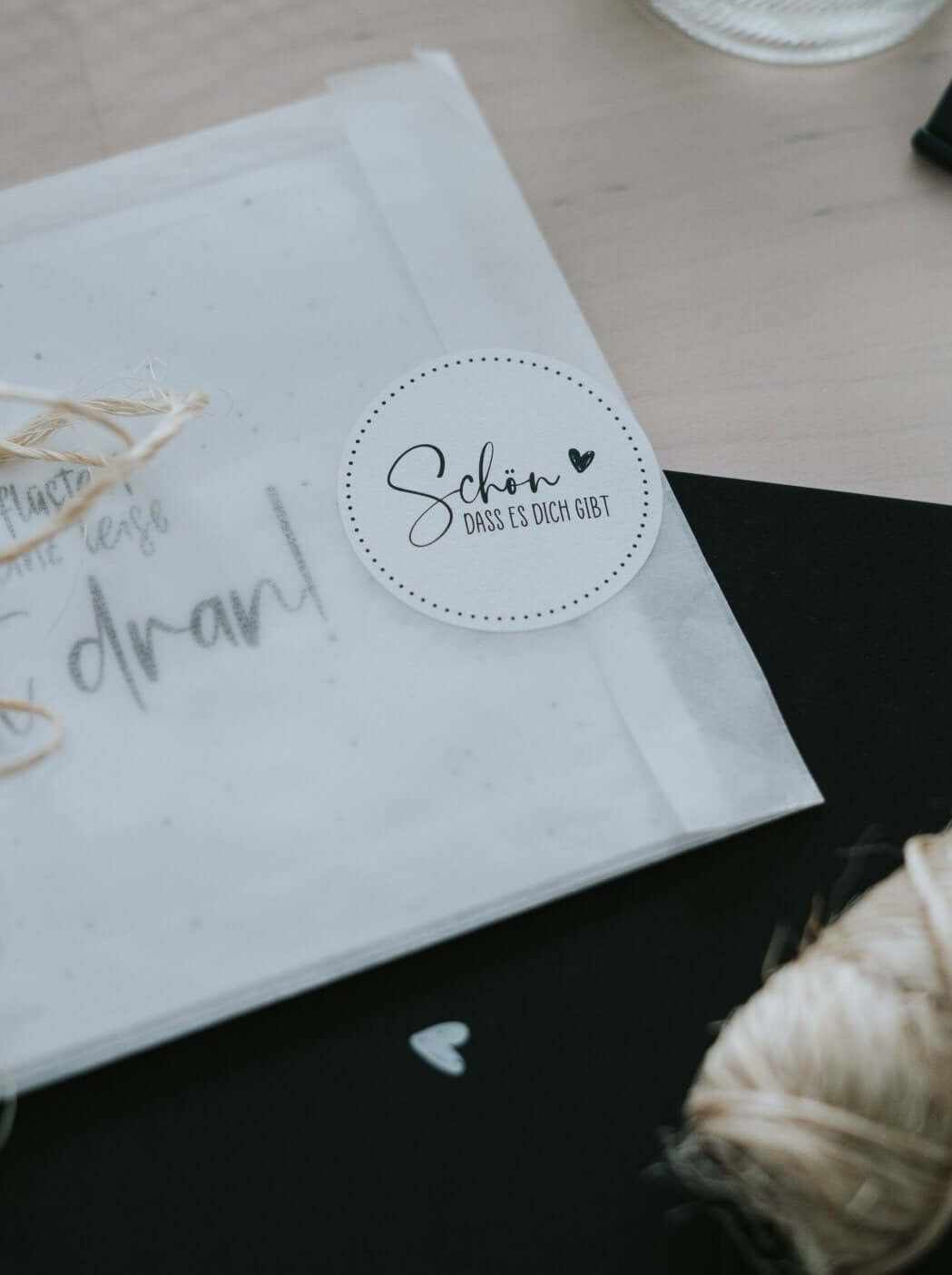 Schön, dass es dich gibt · Aufkleber