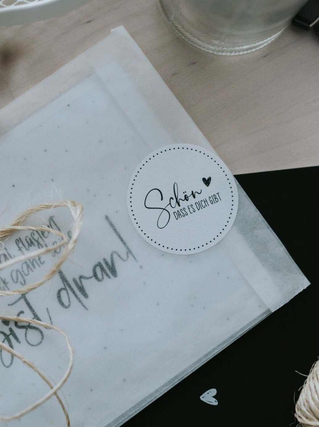 Schön, dass es dich gibt · Aufkleber