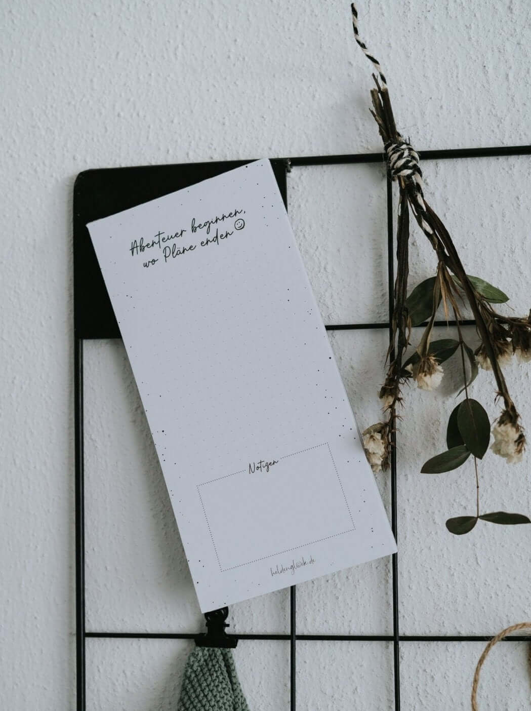Abenteuer · Notizblock magnetisch