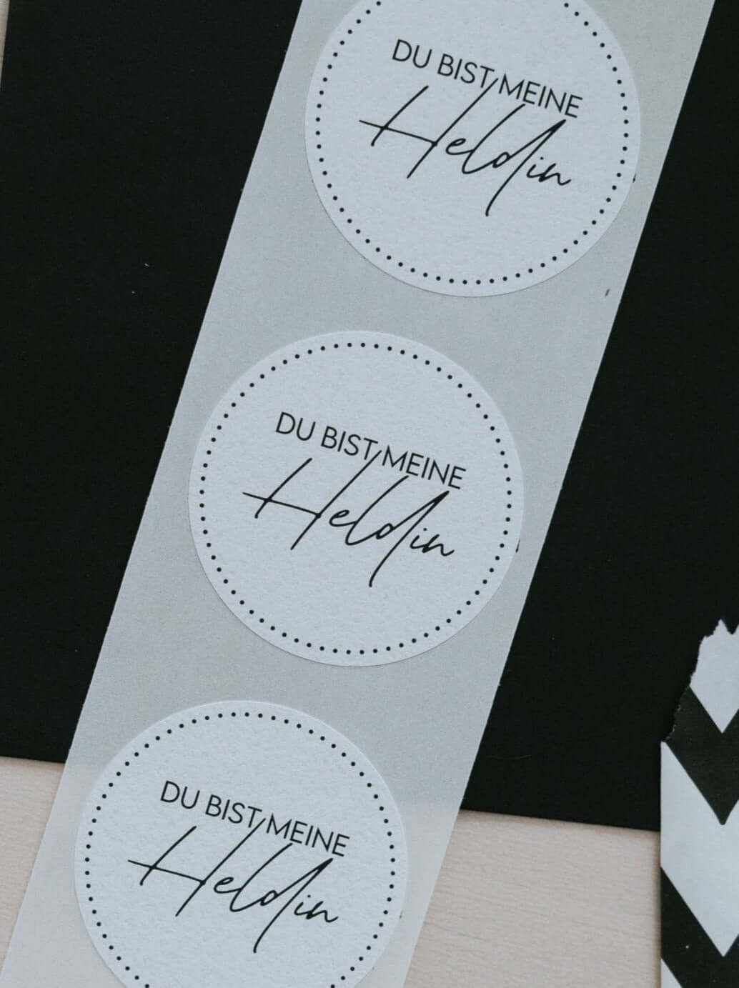 Meine Heldin · Aufkleber