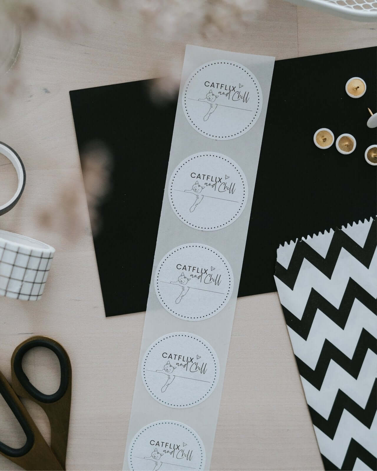 Catflix · Aufkleber