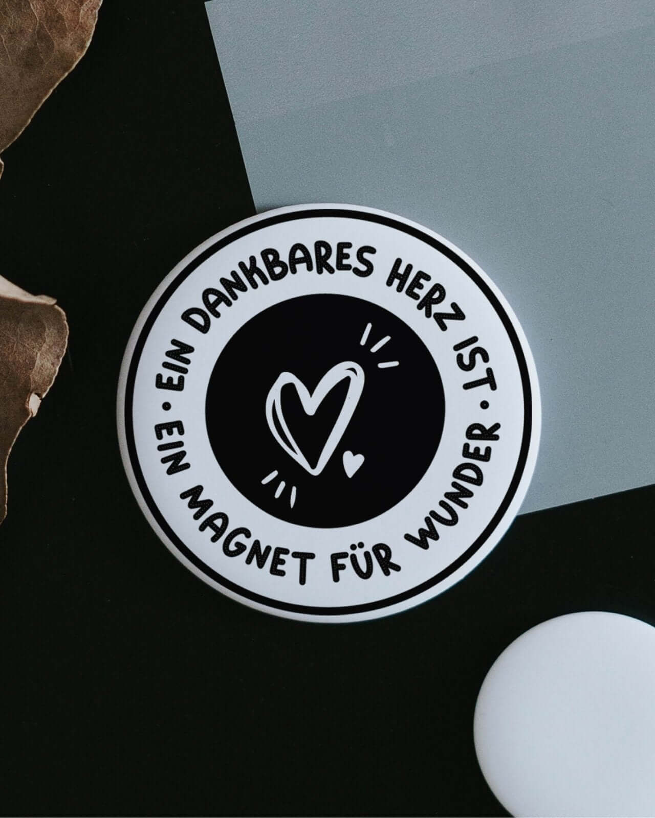 Dankbares Herz · Magnet · groß
