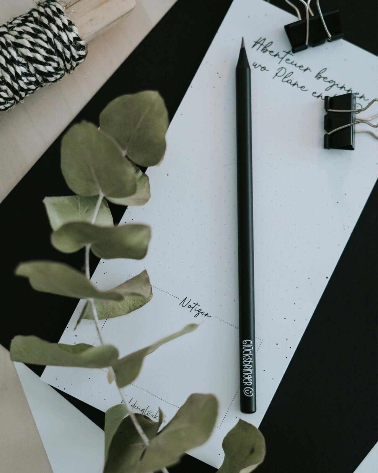 Herz über Kopf · Bleistift