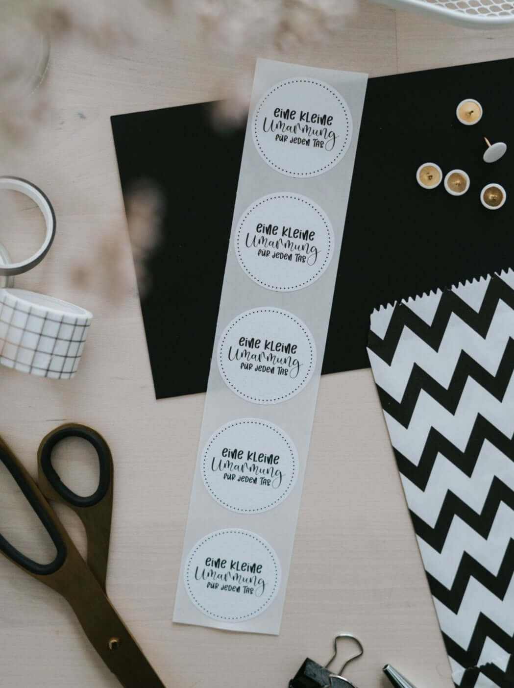 Eine kleine Umarmung · Aufkleber