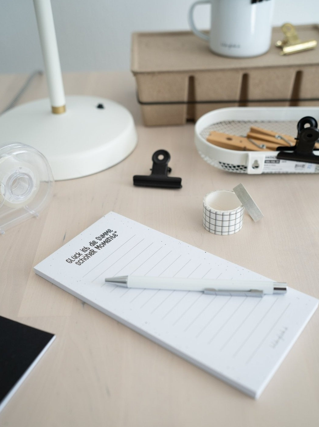 Momente · Notizblock