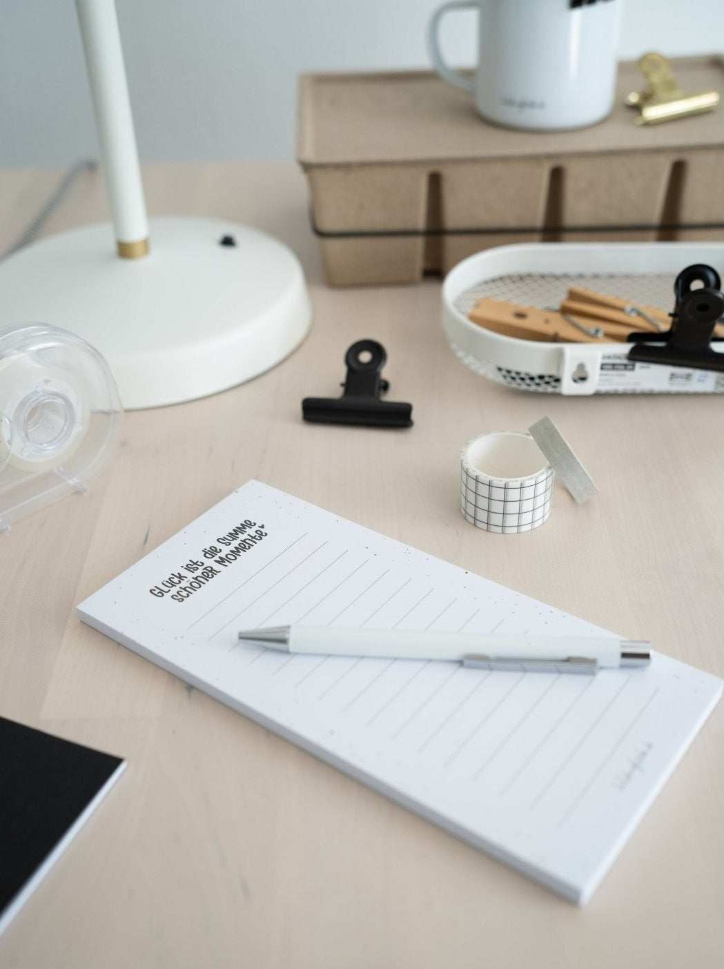 Momente · Notizblock