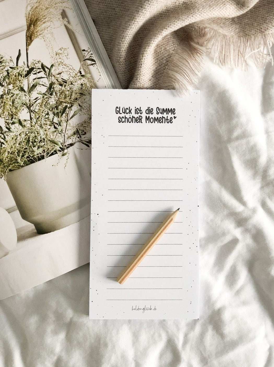 Momente · Notizblock