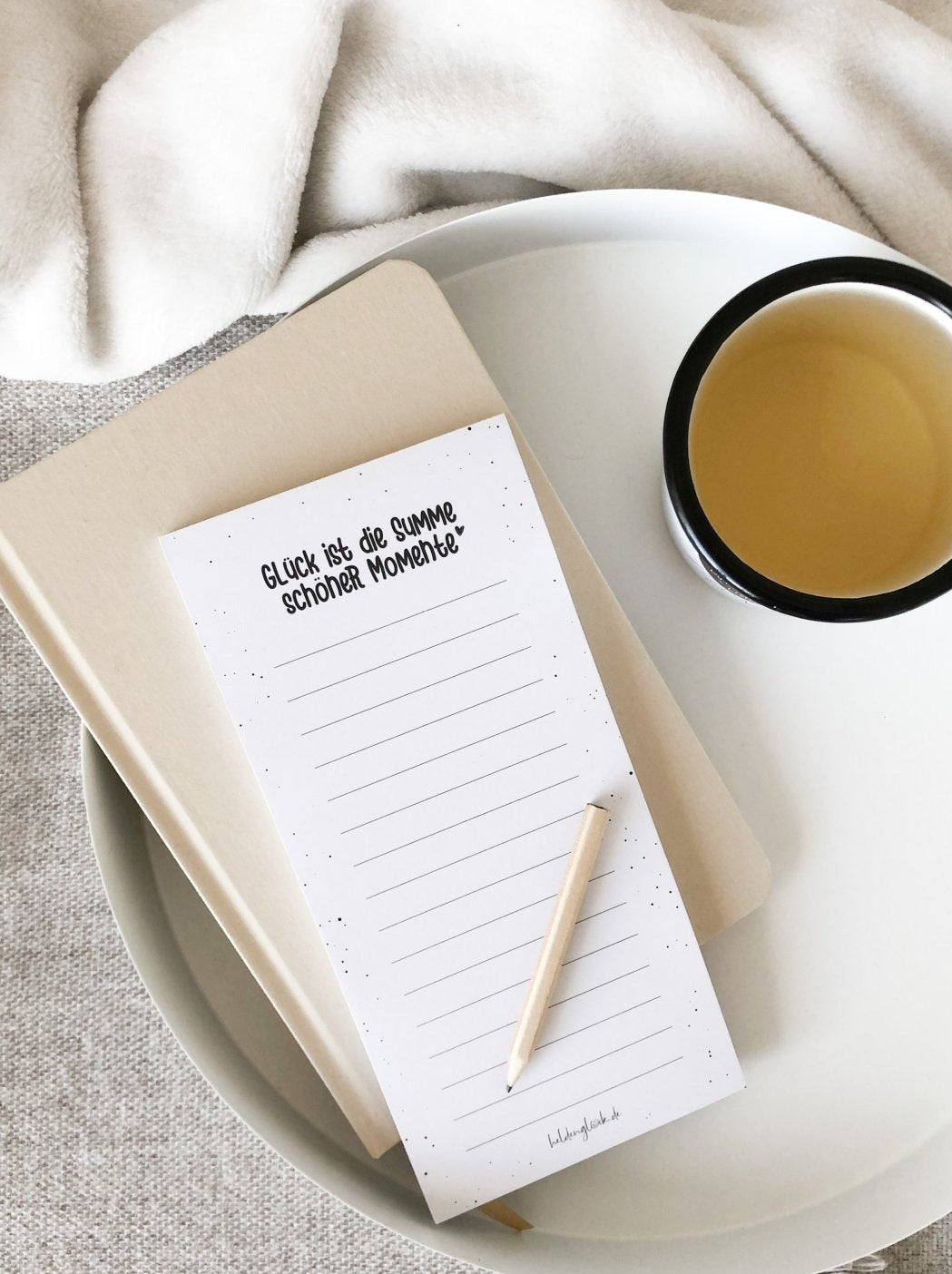 Momente · Notizblock