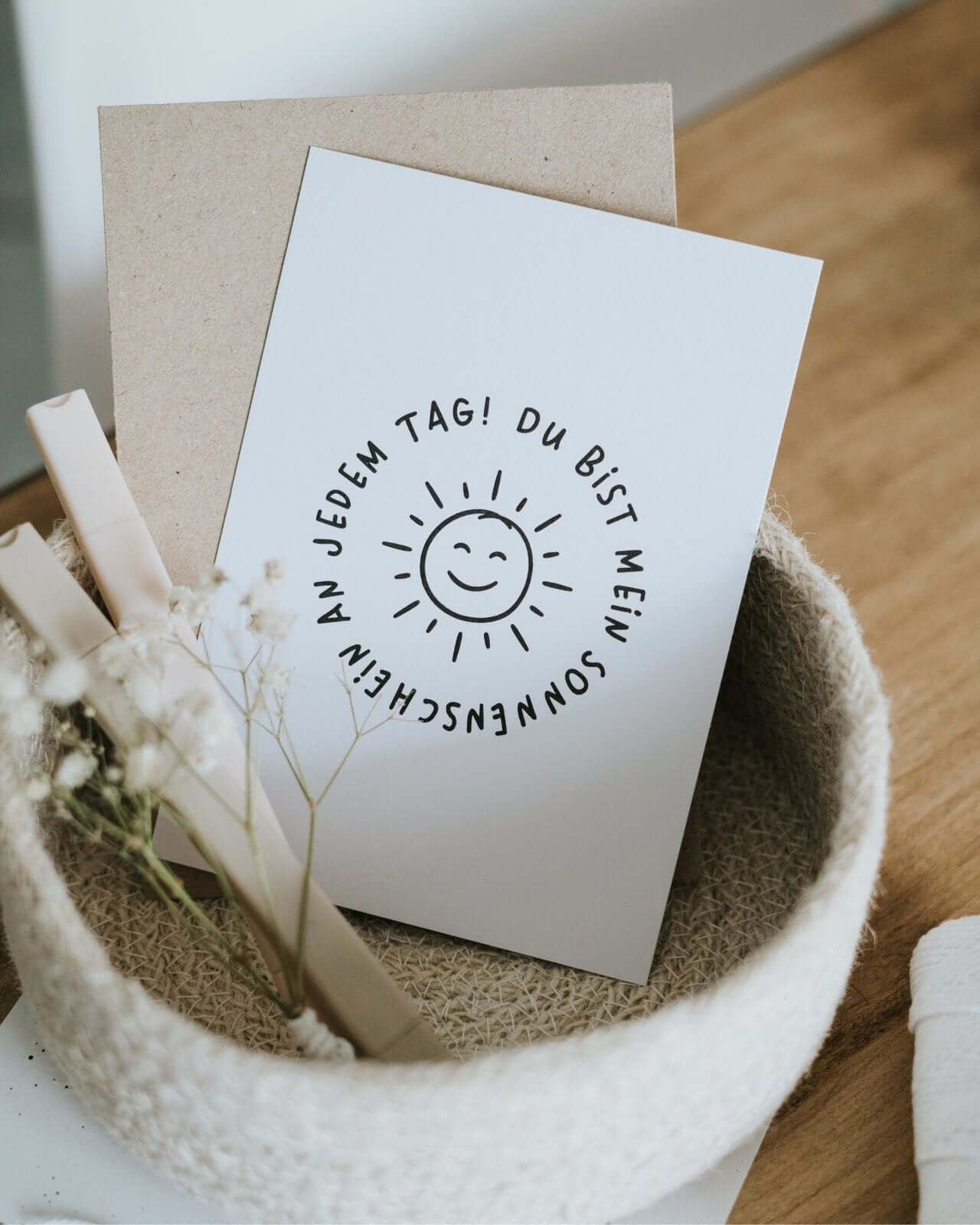 Sonnenschein · Postkarte