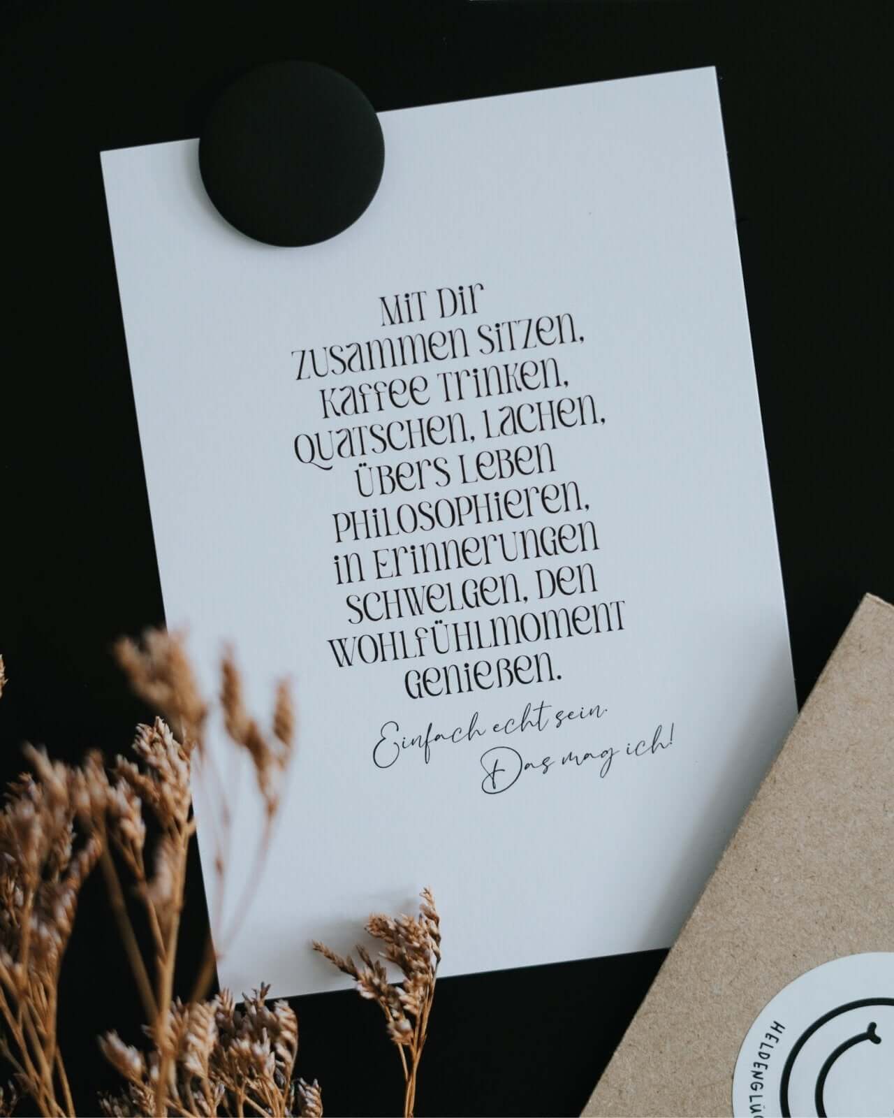 Das mag ich · Postkarte