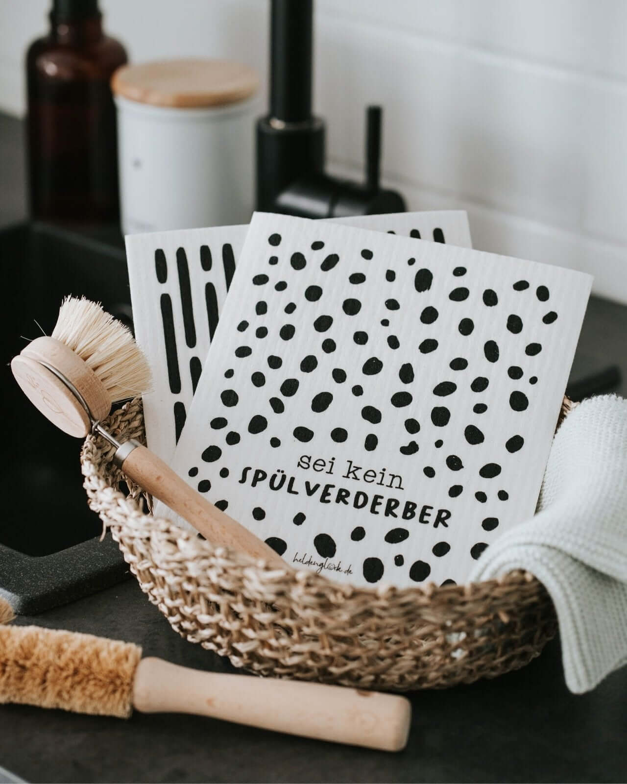 Spülsucht · Schwammtücher