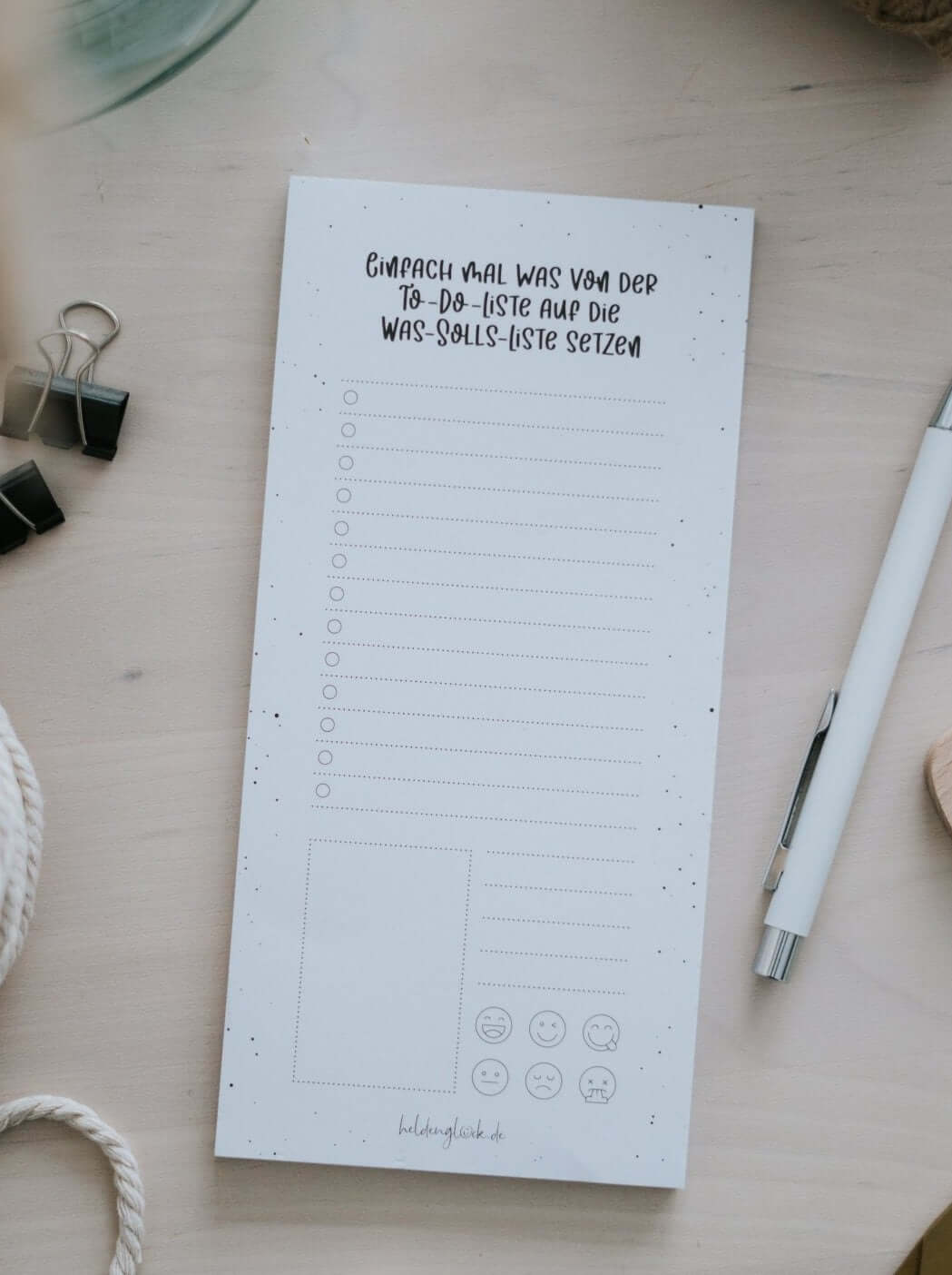 To-Do-Liste · Notizblock magnetisch