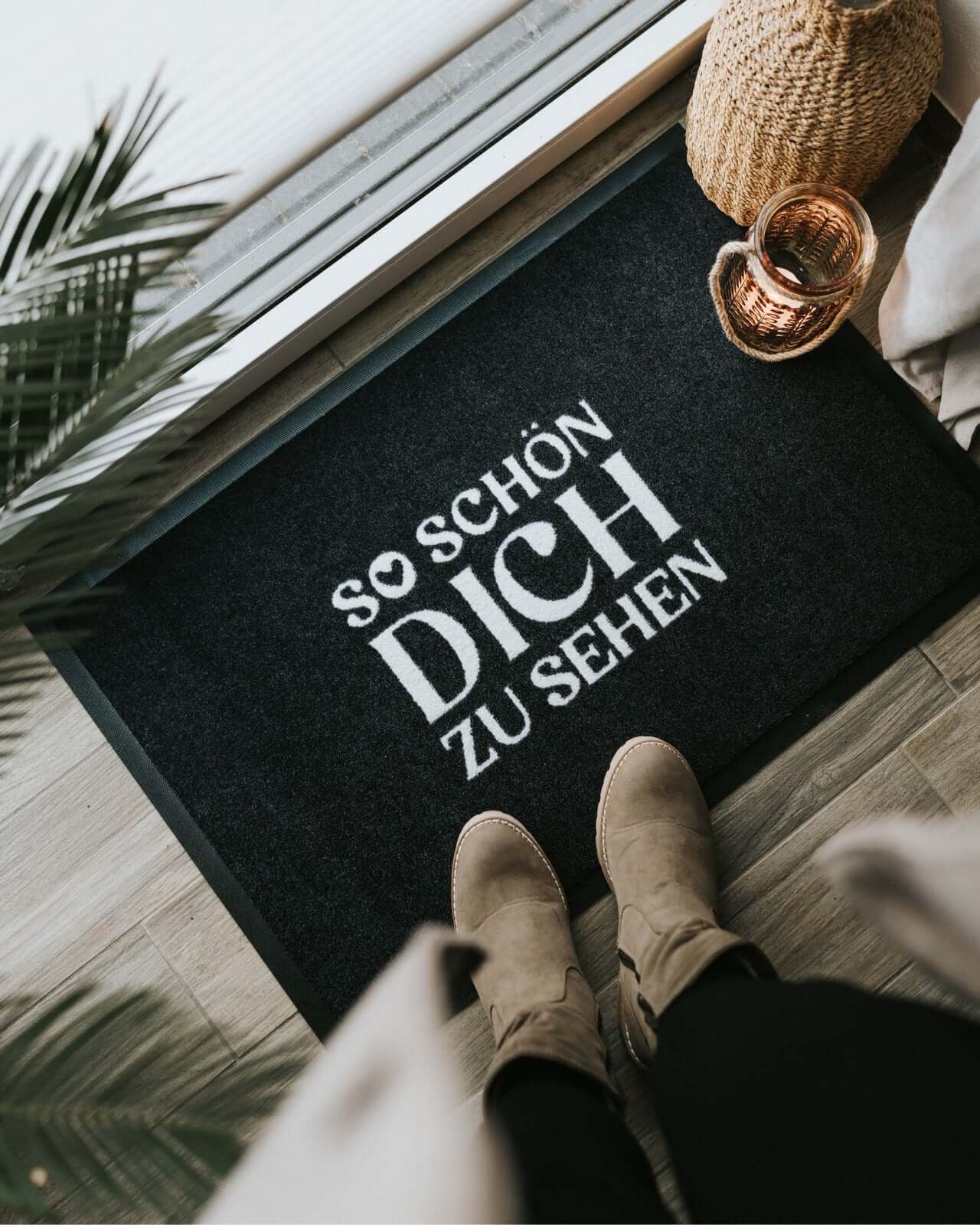 Schön Dich zu sehen · Fußmatte