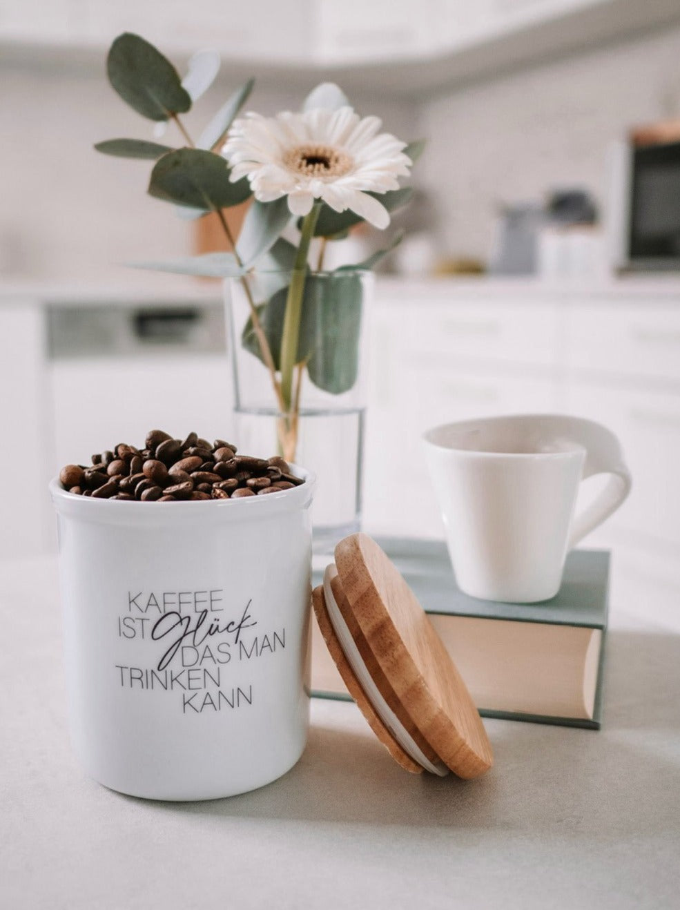 Kaffee ist Glück · Vorratsdose