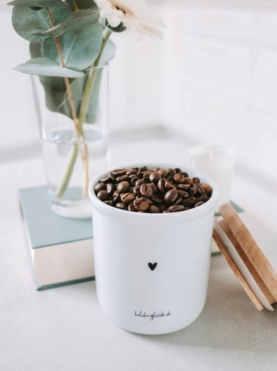 Kaffee ist Glück · Vorratsdose