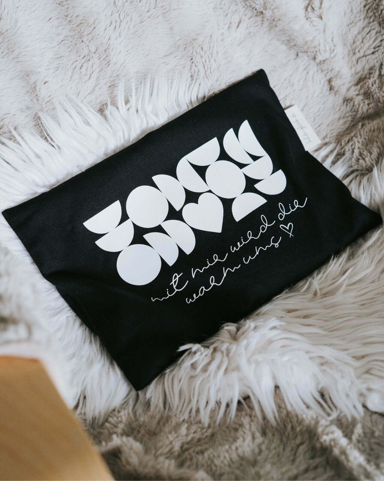 Warm ums Herz · Körnerkissen