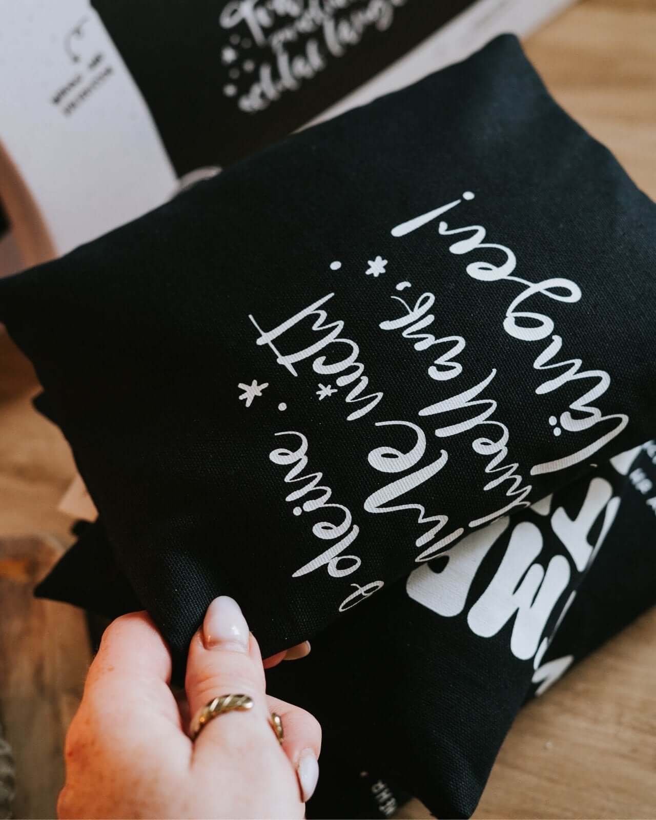 Schlaf länger · Körnerkissen