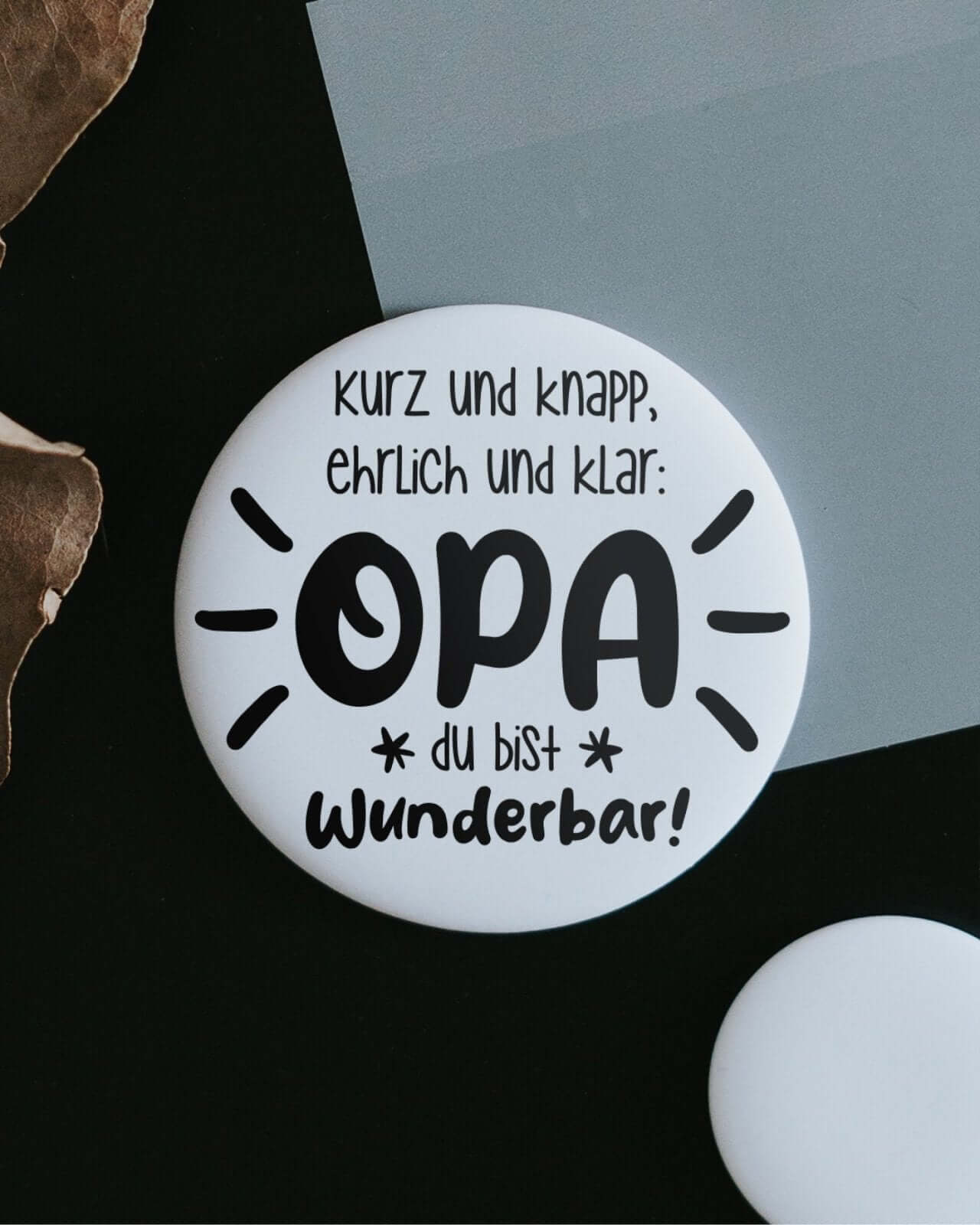 Opa ist wunderbar · Magnet · groß