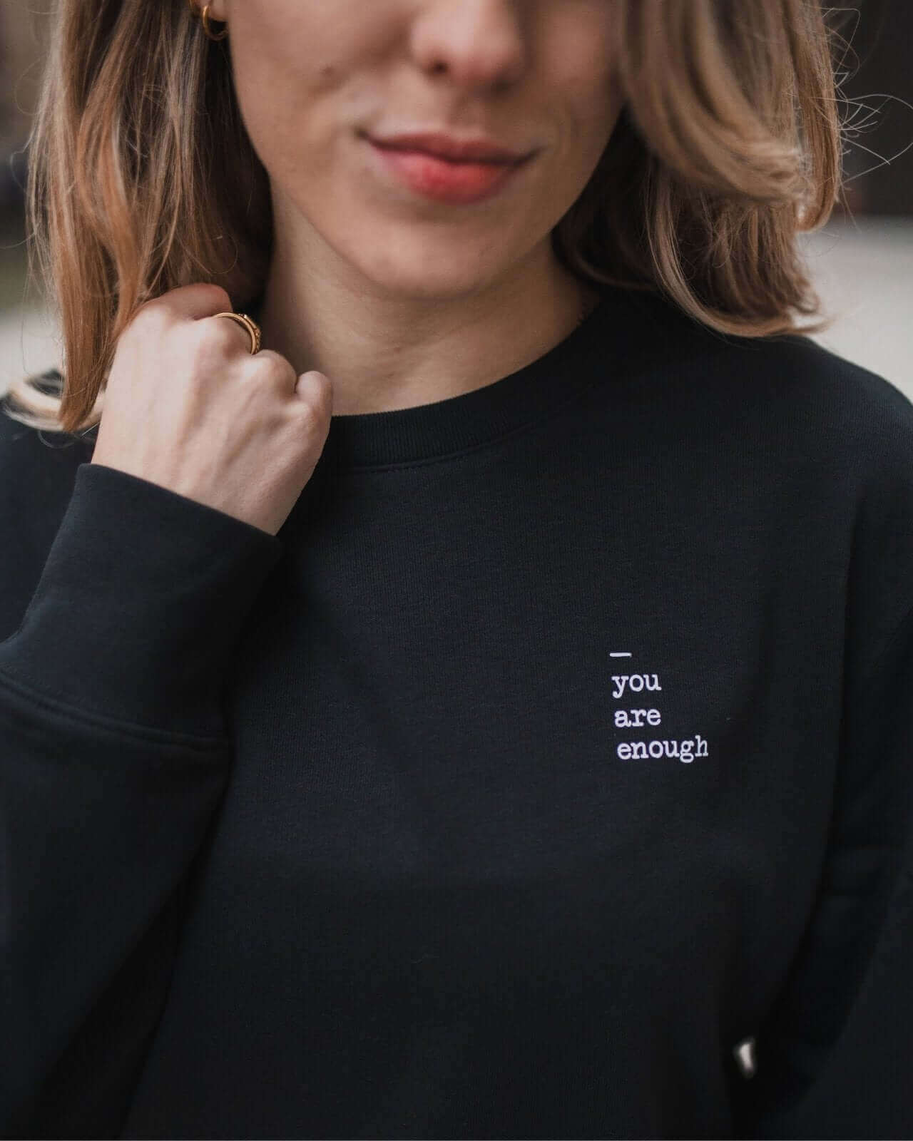 You are enough · Pullover