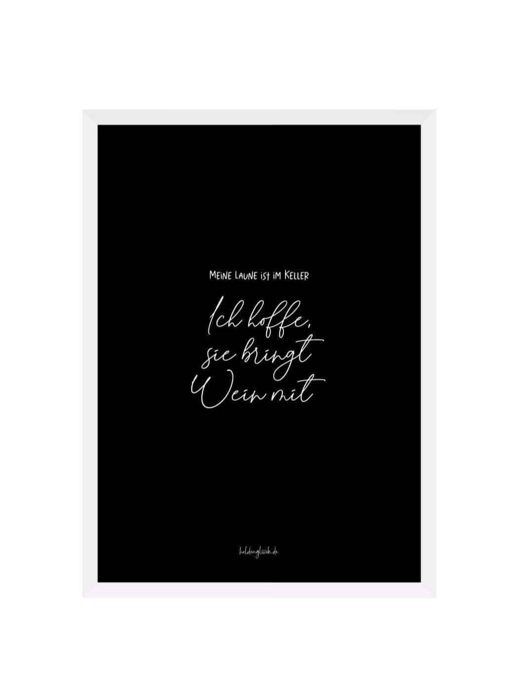 Laune im Keller · Poster