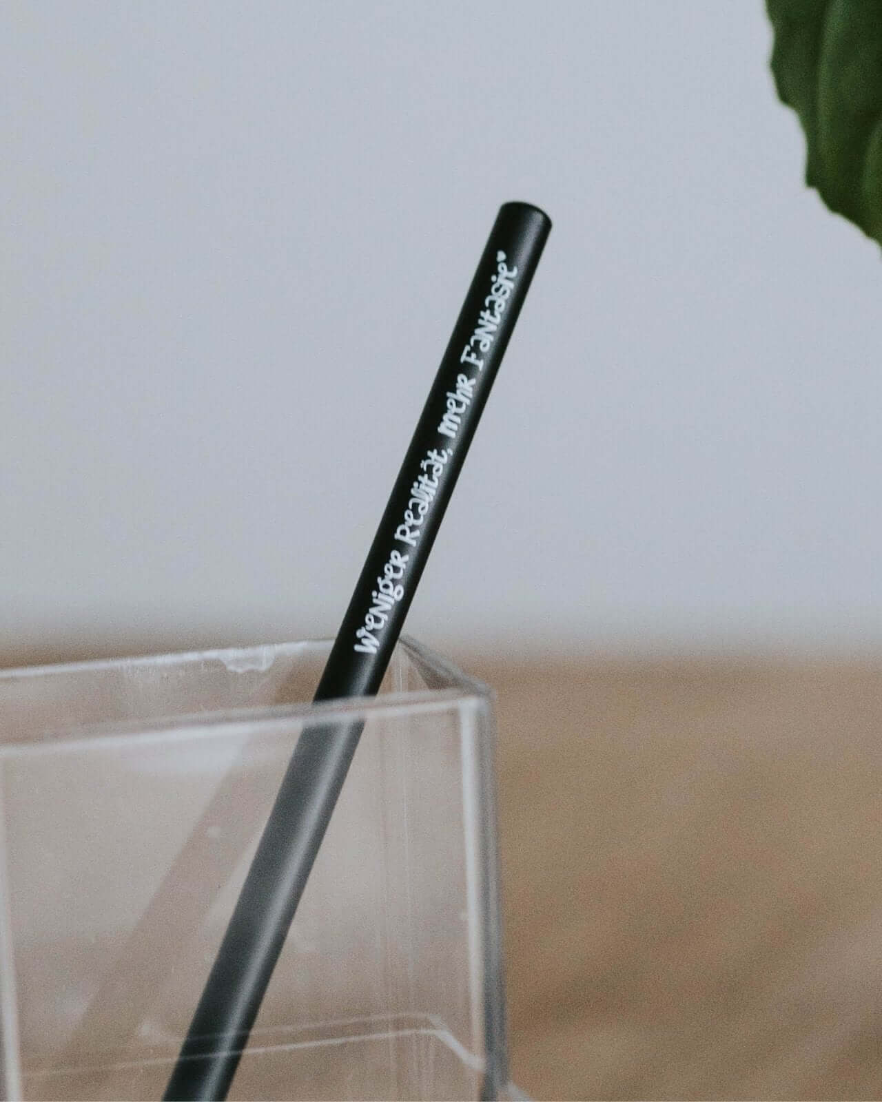 Notiz an mich · Bleistift